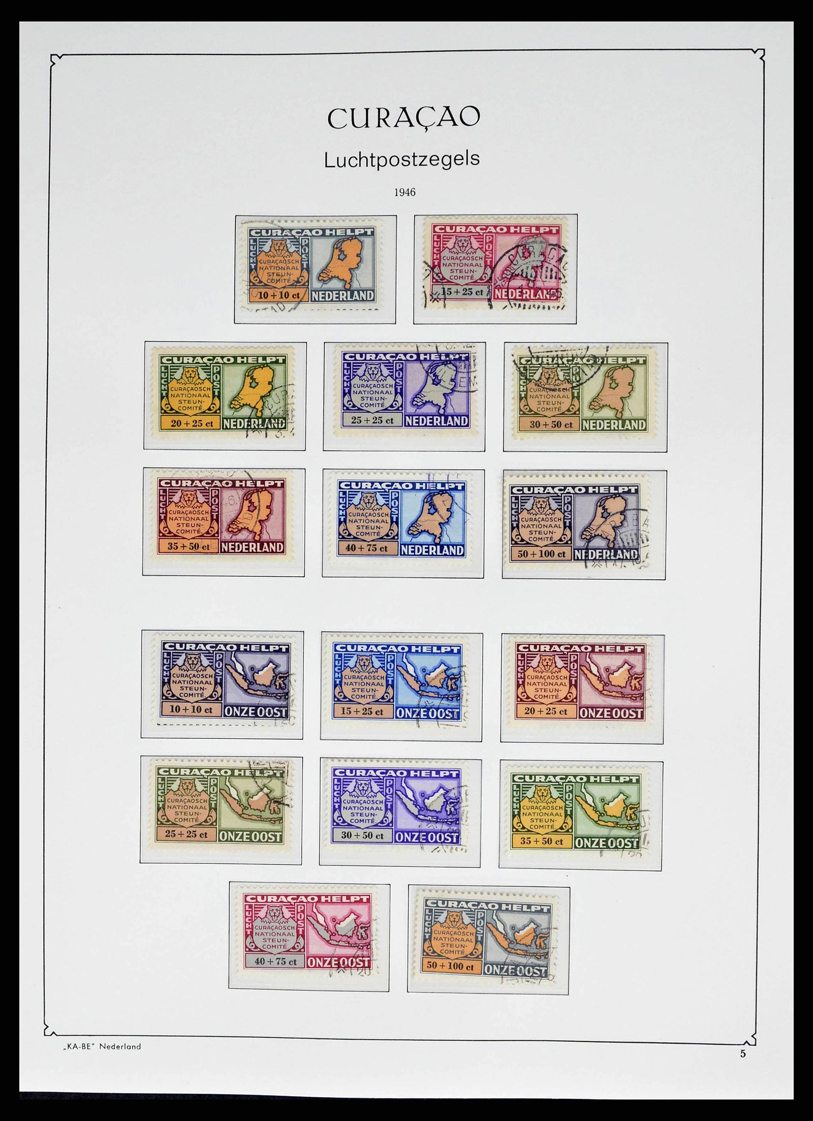 38471 0019 - Stamp collection 38471 Curaçao/Antilles 1873-1980.