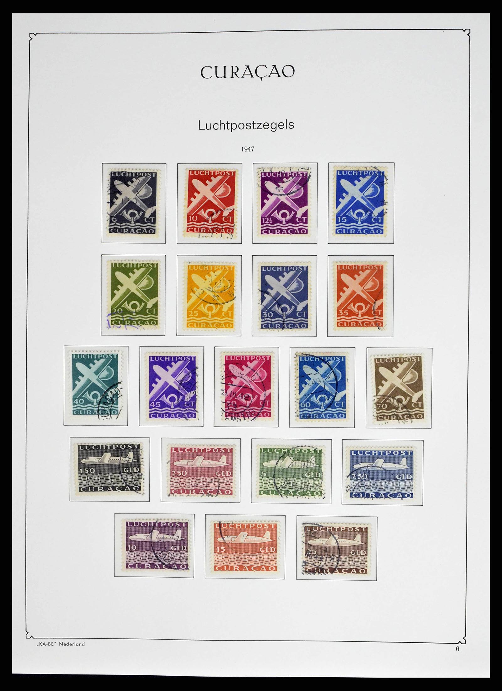 38471 0020 - Stamp collection 38471 Curaçao/Antilles 1873-1980.