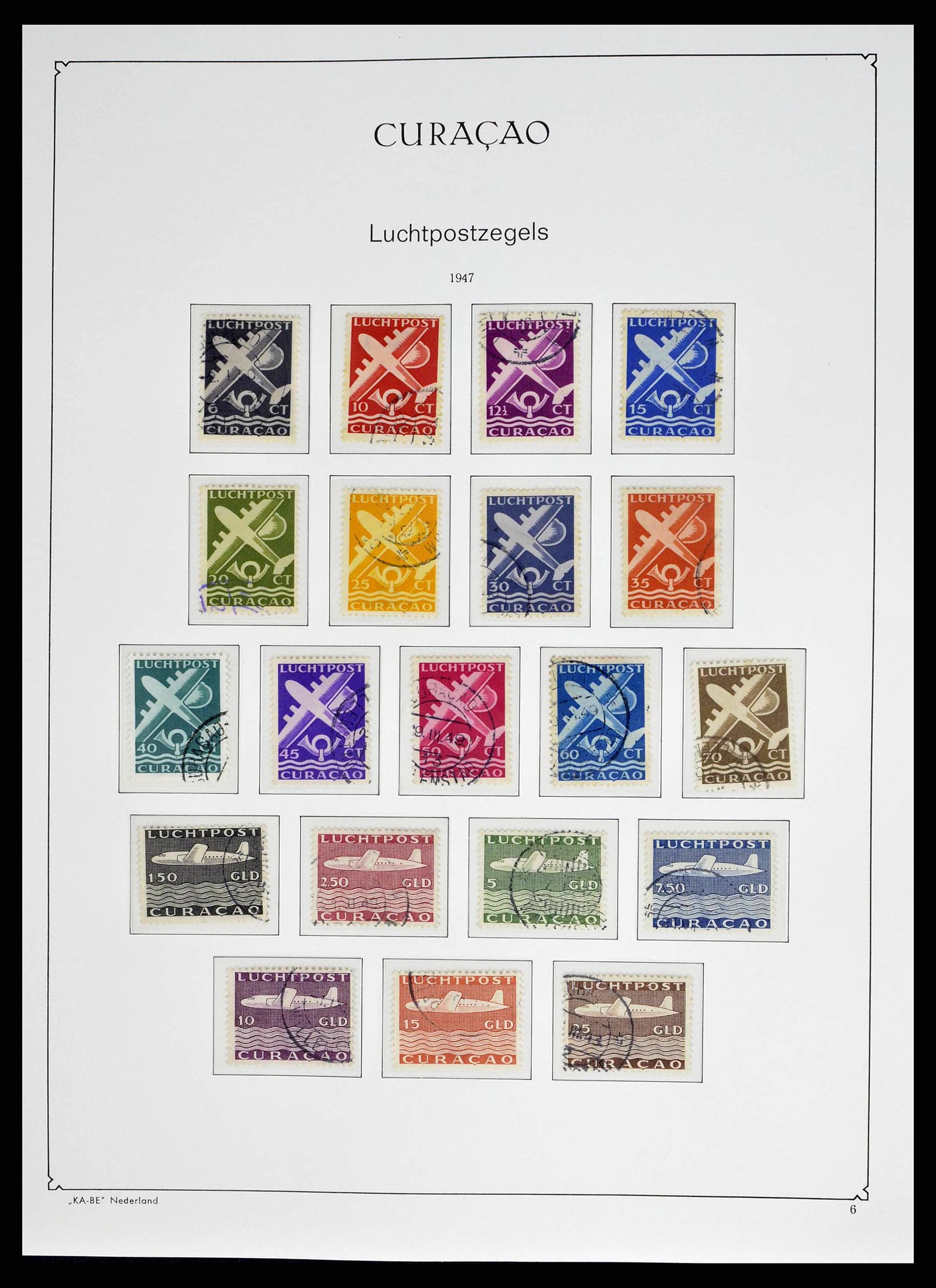 38471 0020 - Postzegelverzameling 38471 Curaçao/Antillen 1873-1980.