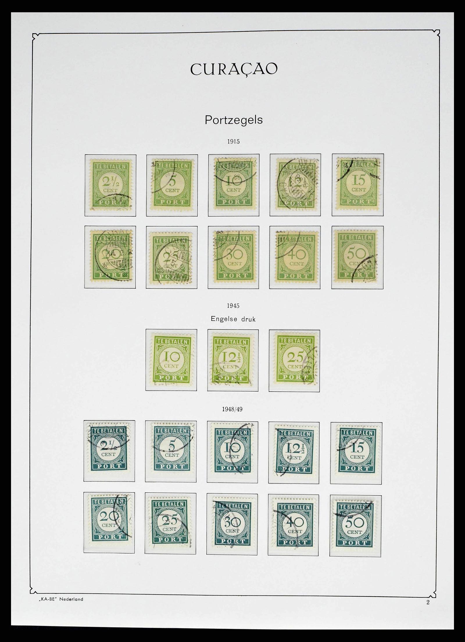 38471 0022 - Stamp collection 38471 Curaçao/Antilles 1873-1980.