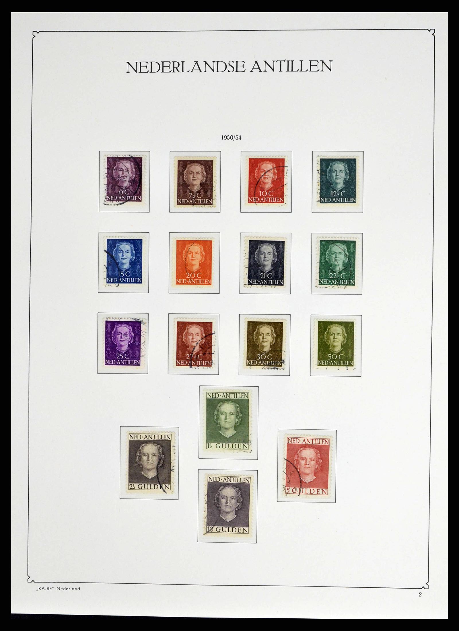 38471 0024 - Stamp collection 38471 Curaçao/Antilles 1873-1980.