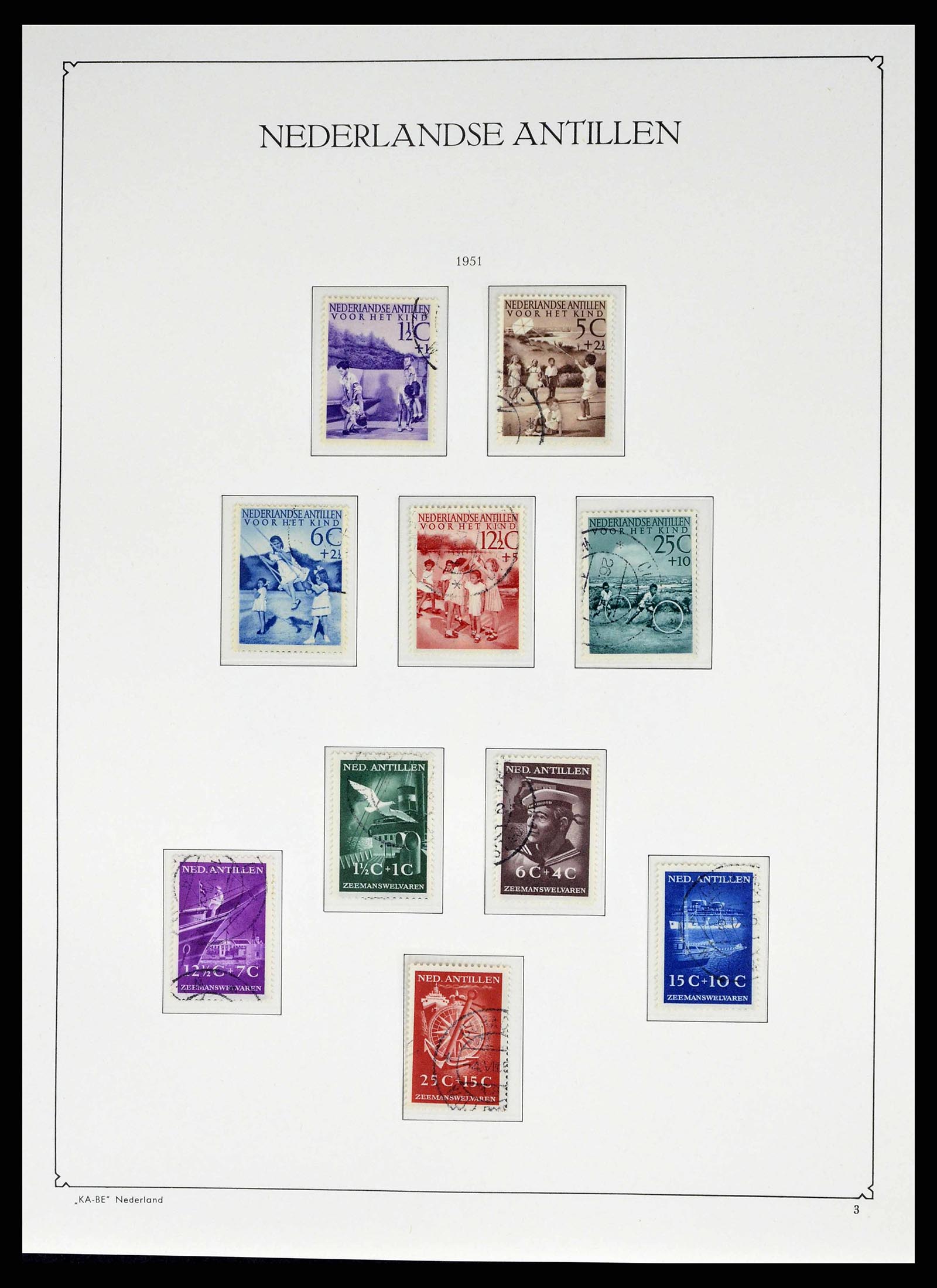 38471 0025 - Stamp collection 38471 Curaçao/Antilles 1873-1980.