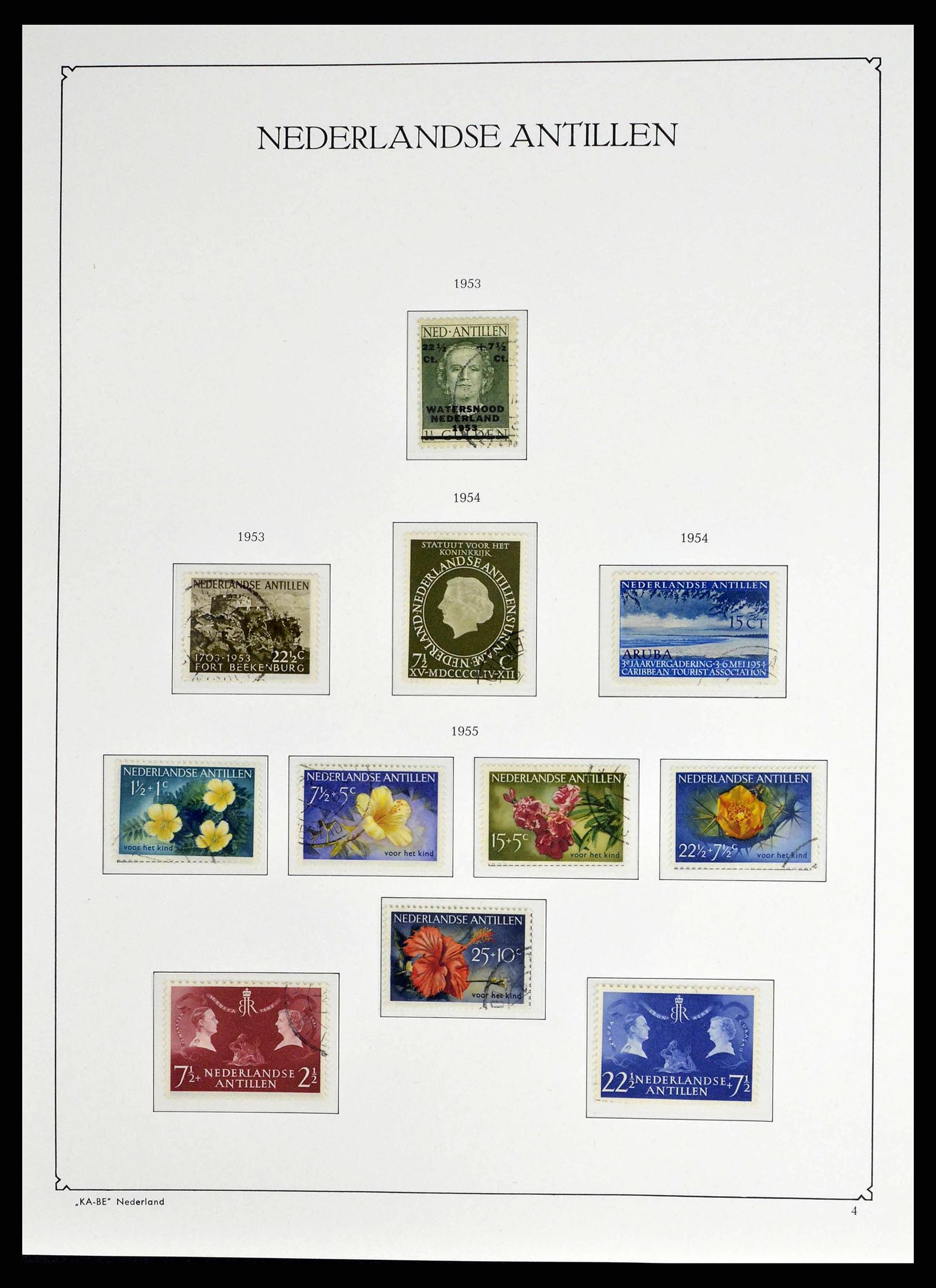 38471 0027 - Stamp collection 38471 Curaçao/Antilles 1873-1980.