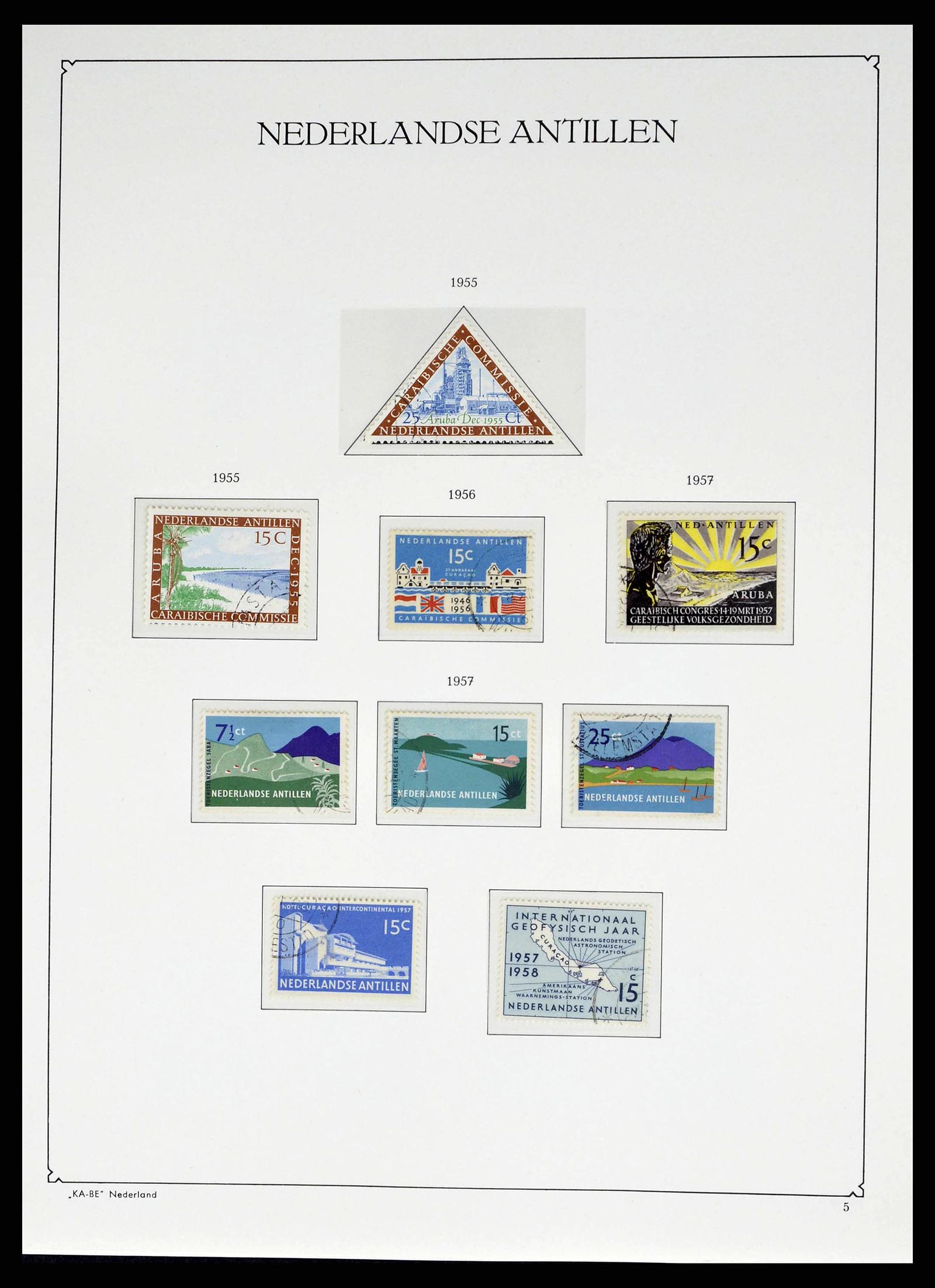 38471 0028 - Stamp collection 38471 Curaçao/Antilles 1873-1980.