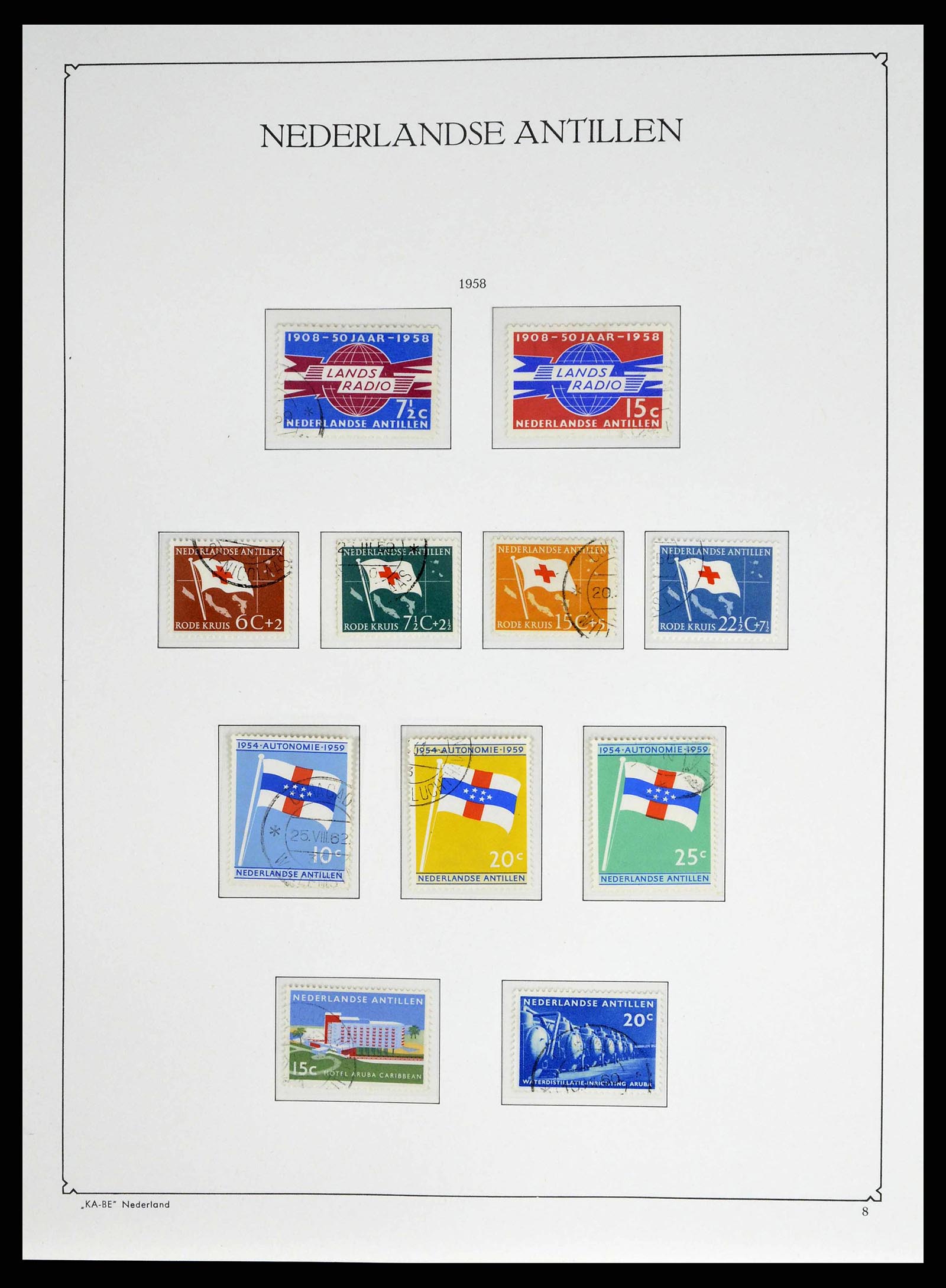 38471 0031 - Stamp collection 38471 Curaçao/Antilles 1873-1980.