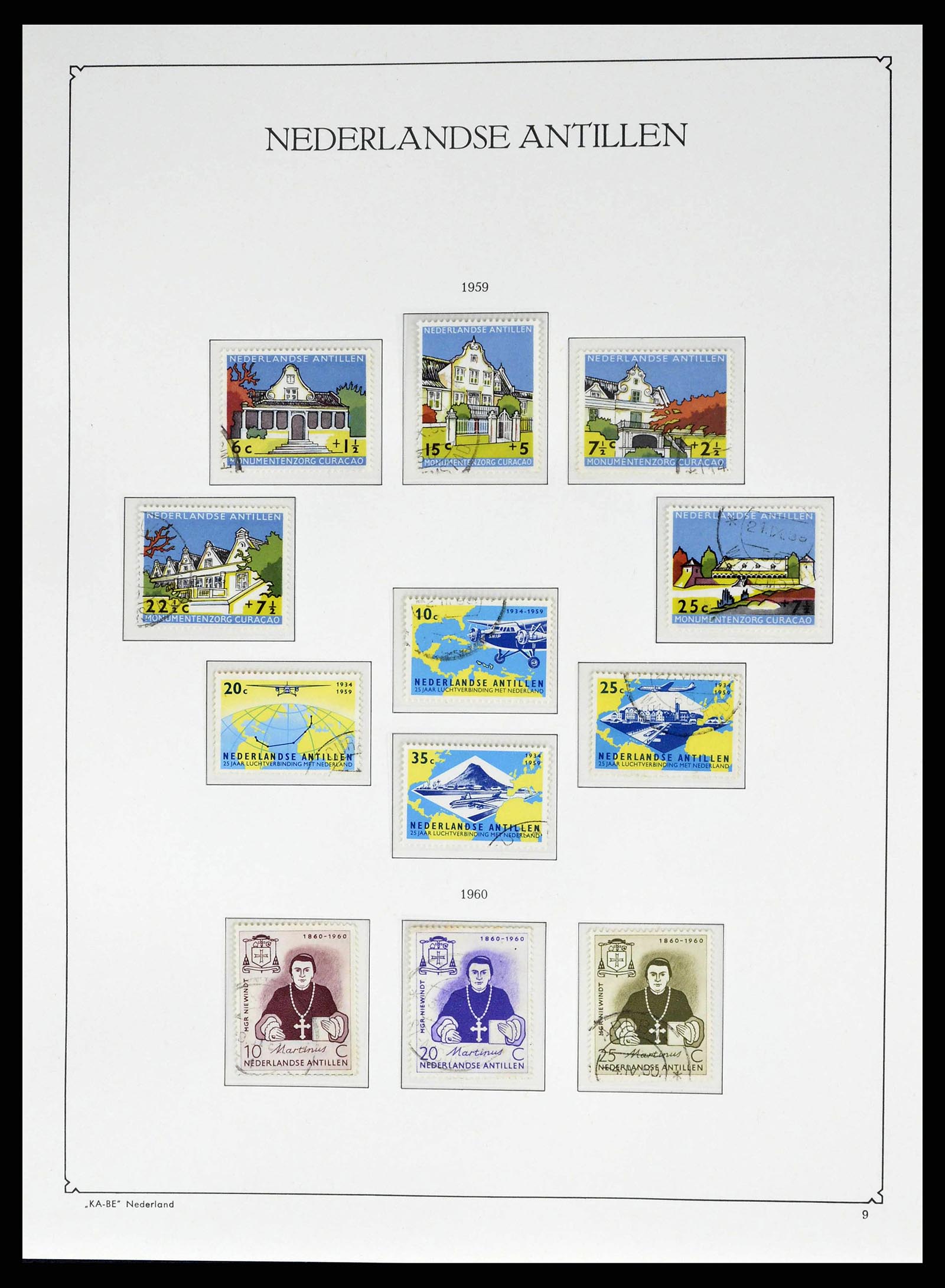 38471 0032 - Stamp collection 38471 Curaçao/Antilles 1873-1980.