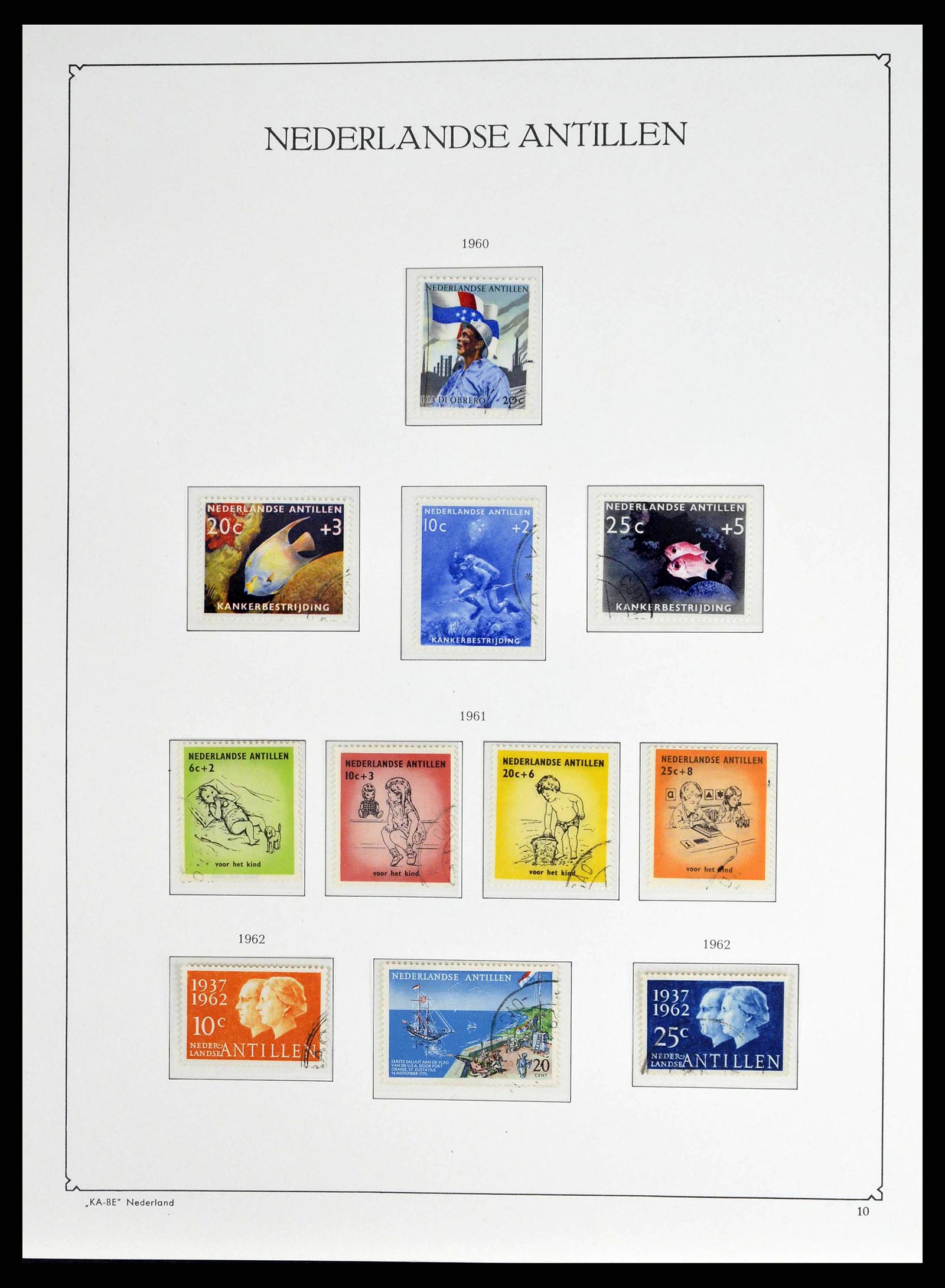 38471 0033 - Stamp collection 38471 Curaçao/Antilles 1873-1980.