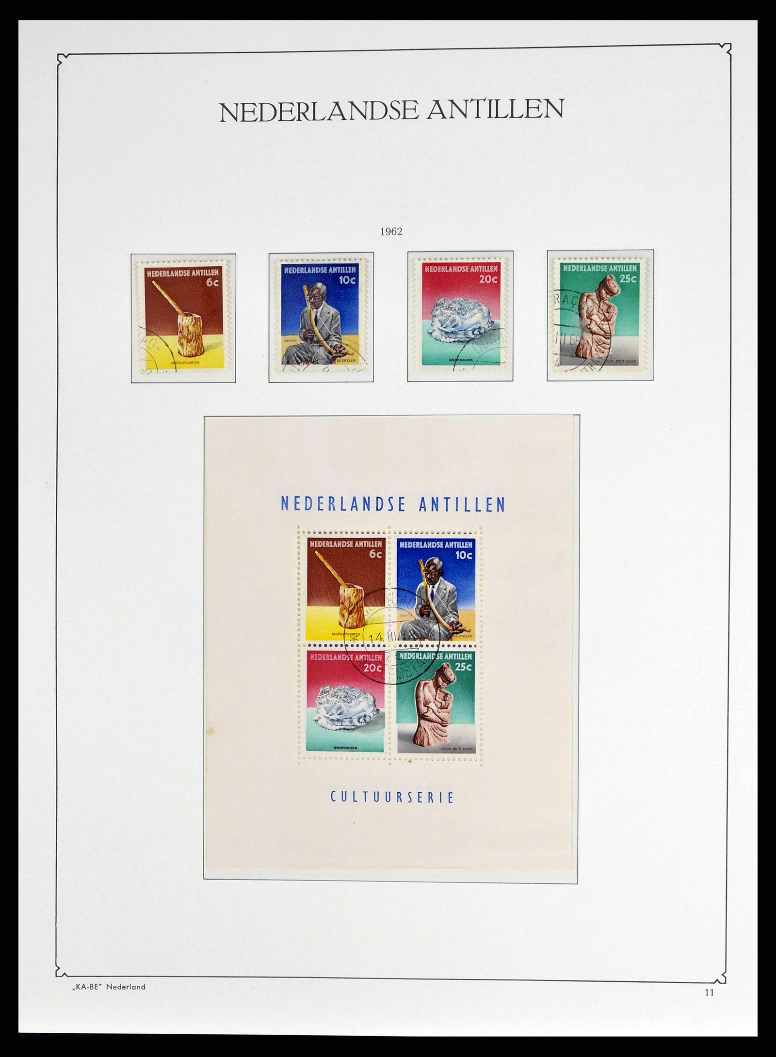 38471 0034 - Stamp collection 38471 Curaçao/Antilles 1873-1980.