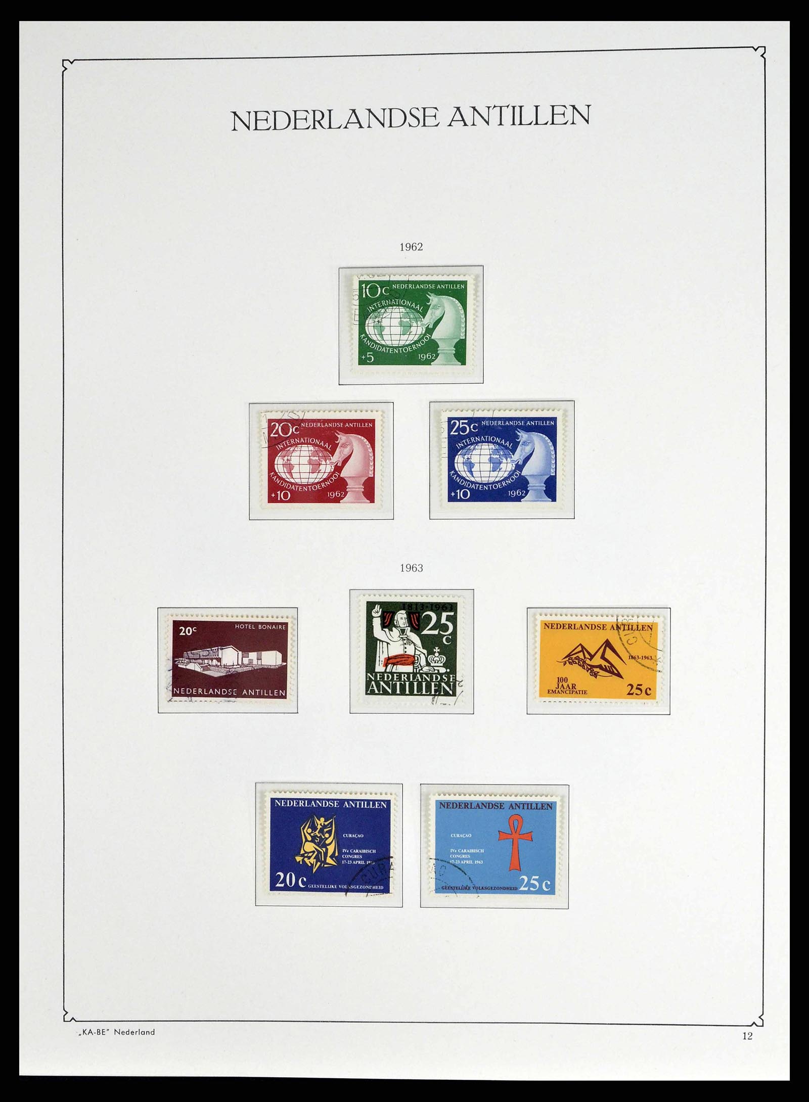 38471 0035 - Stamp collection 38471 Curaçao/Antilles 1873-1980.