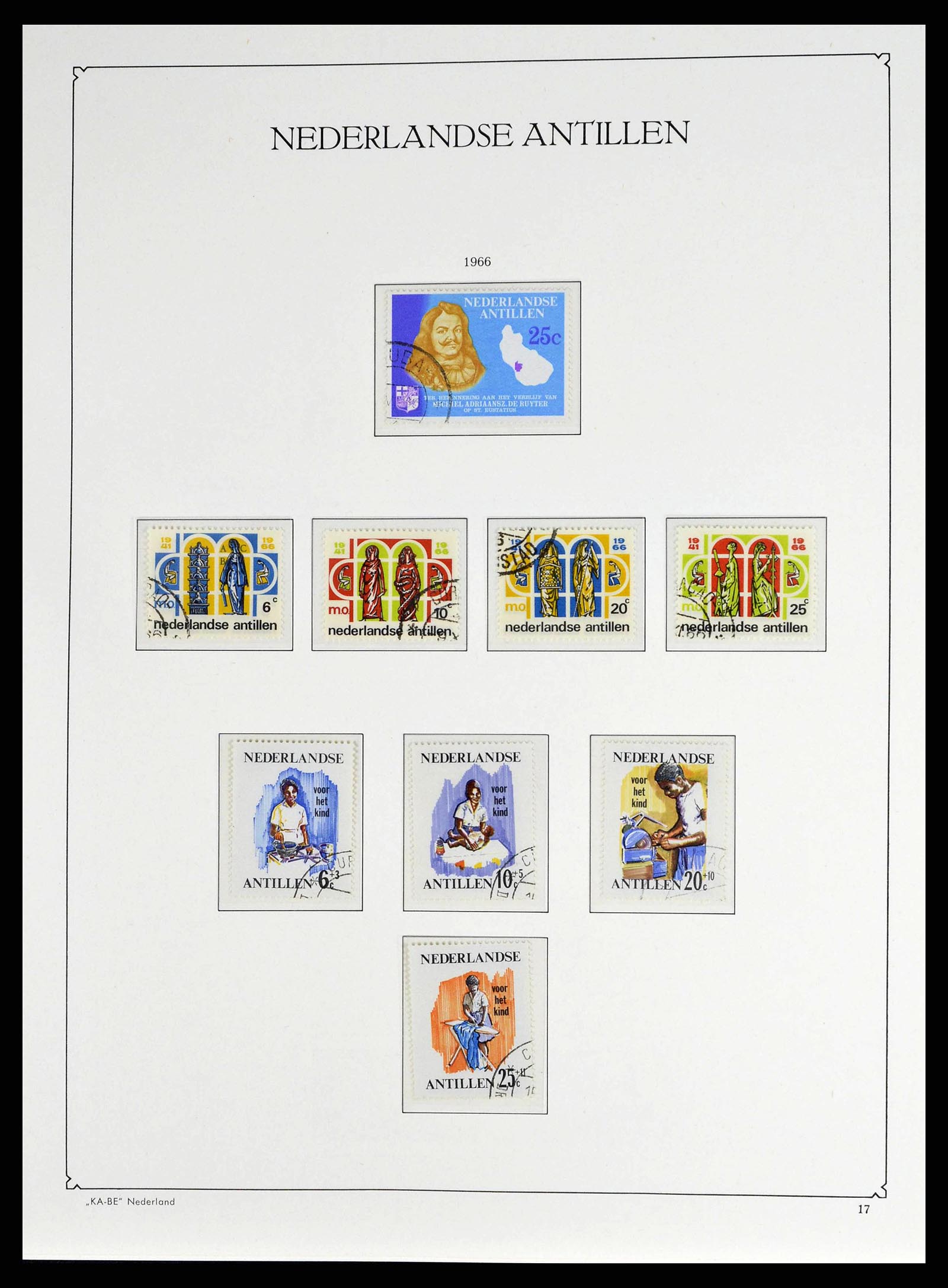 38471 0040 - Stamp collection 38471 Curaçao/Antilles 1873-1980.