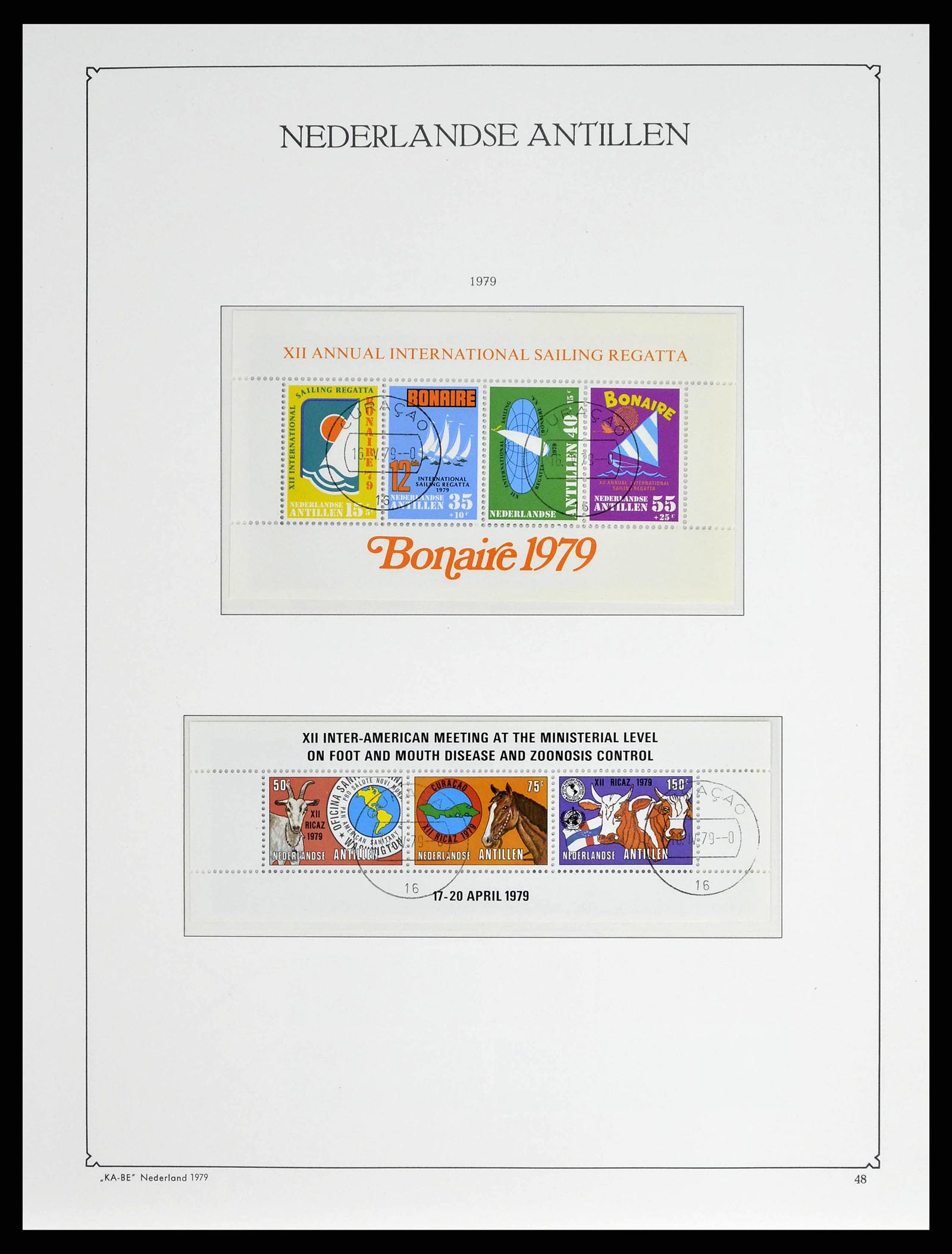 38471 0070 - Stamp collection 38471 Curaçao/Antilles 1873-1980.