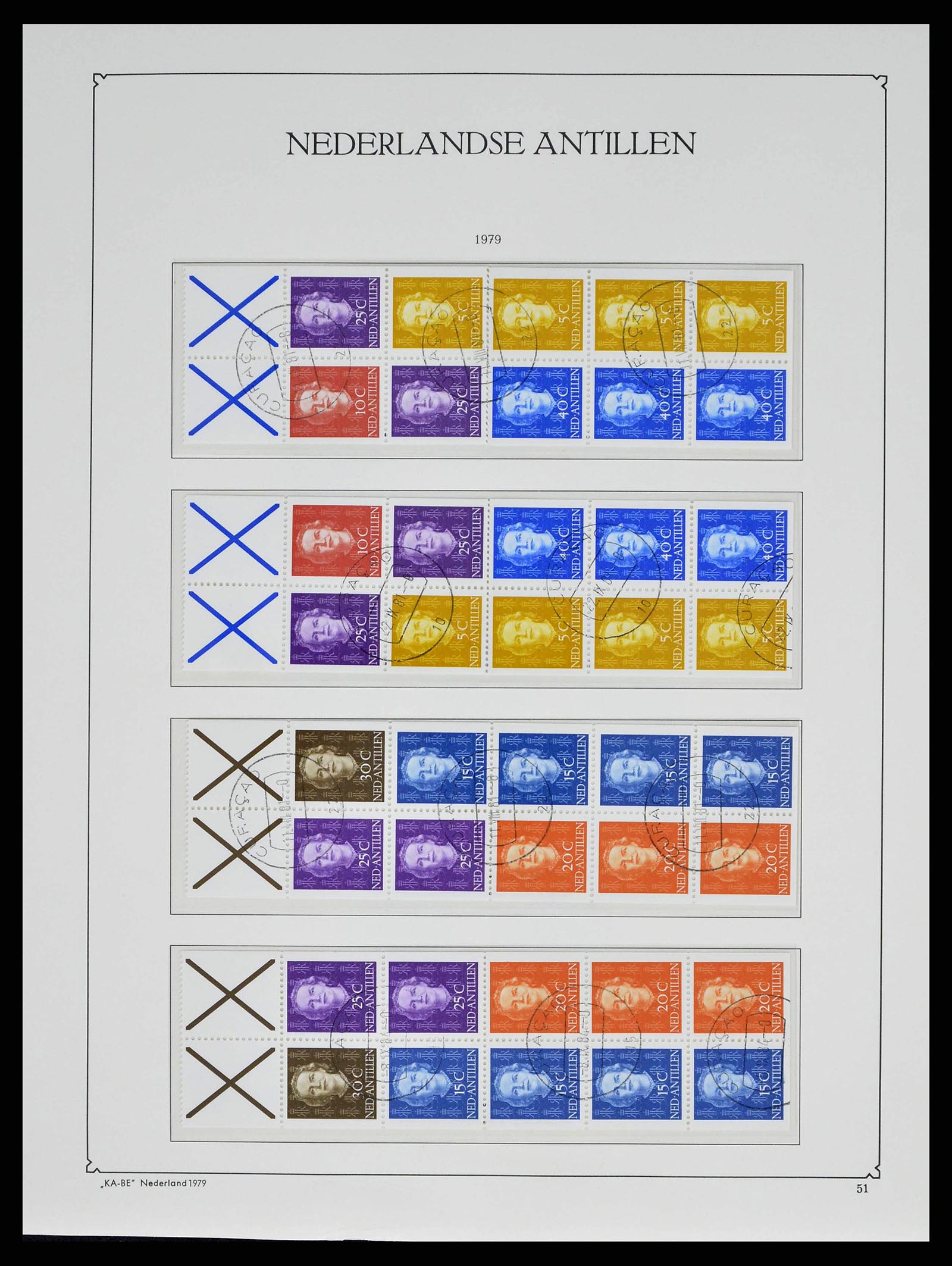 38471 0071 - Stamp collection 38471 Curaçao/Antilles 1873-1980.