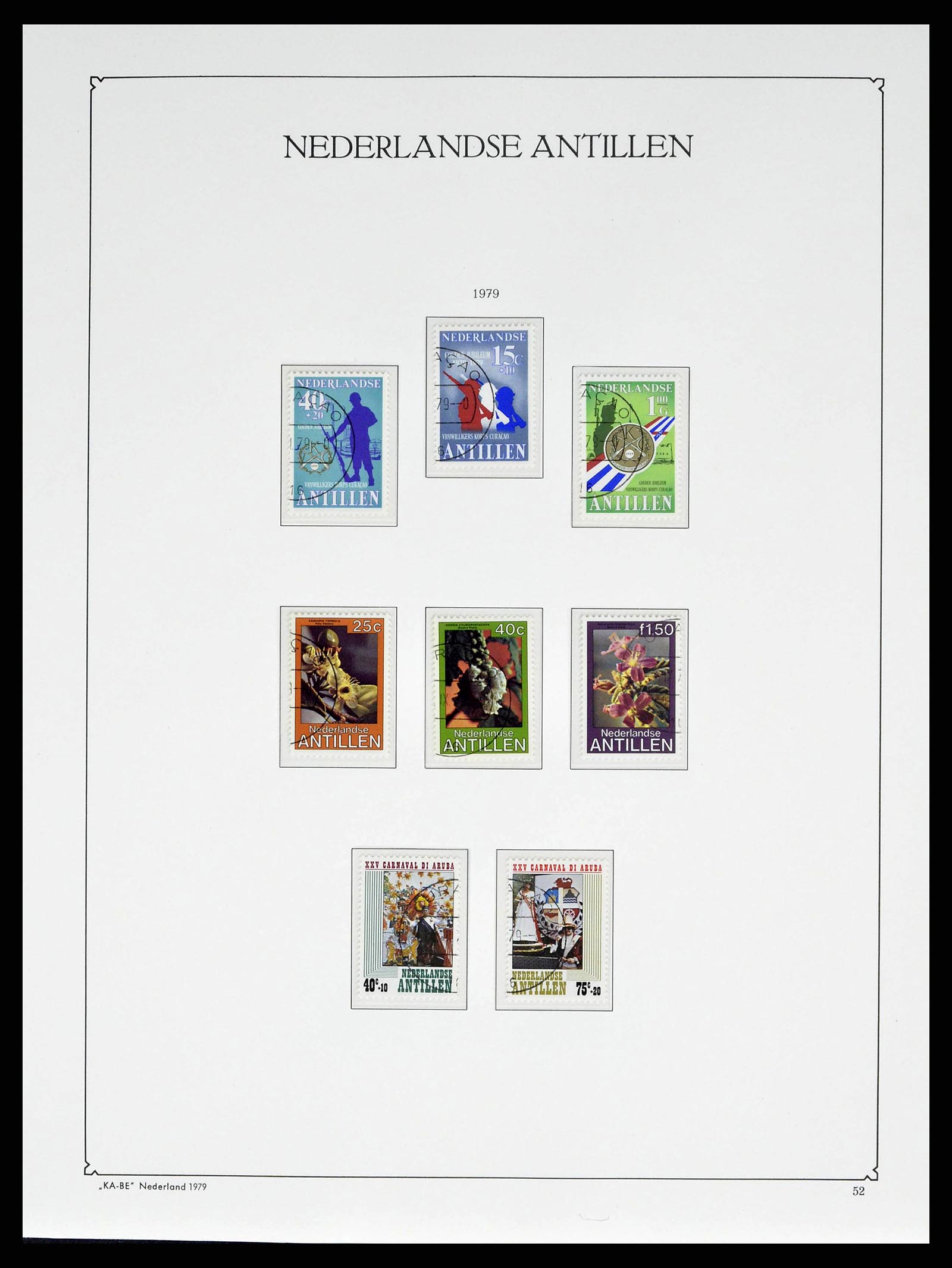38471 0072 - Stamp collection 38471 Curaçao/Antilles 1873-1980.