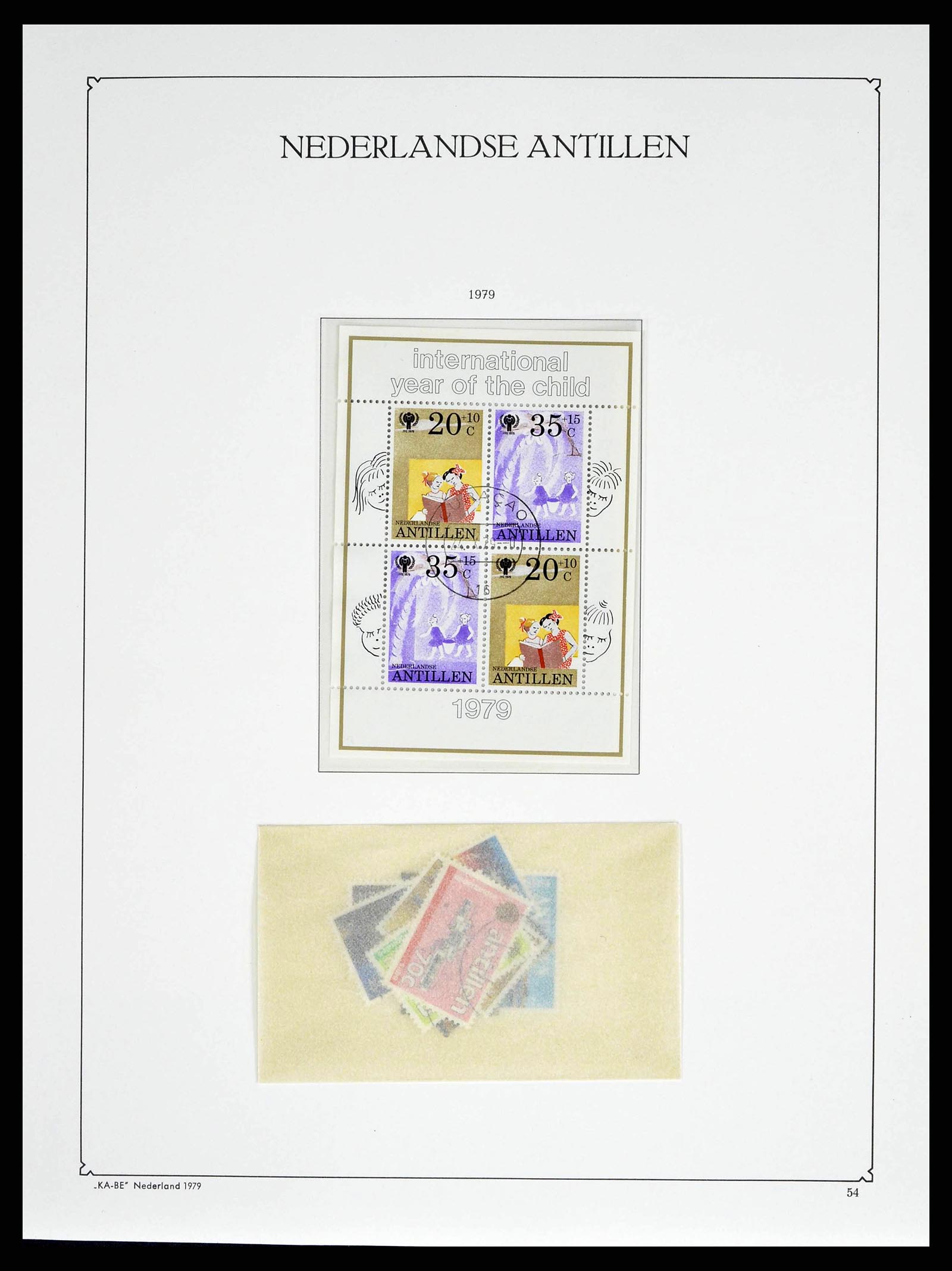 38471 0074 - Stamp collection 38471 Curaçao/Antilles 1873-1980.