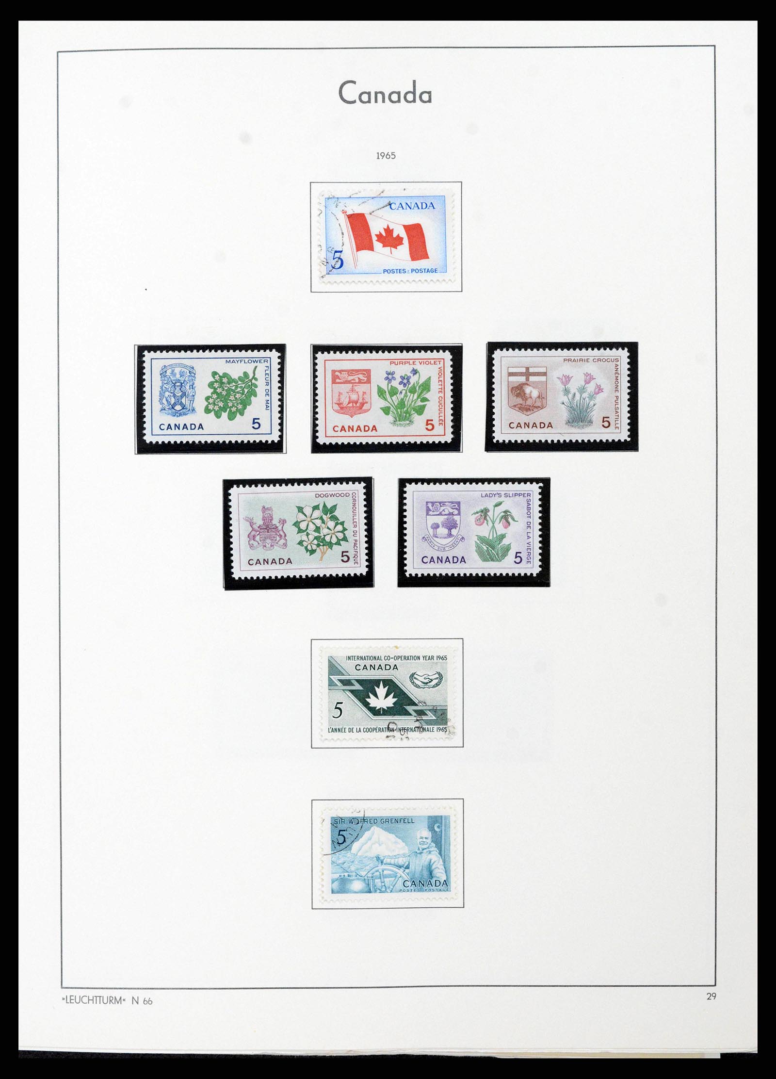 38475 0029 - Stamp collection 38475 Canada 1859-2000.