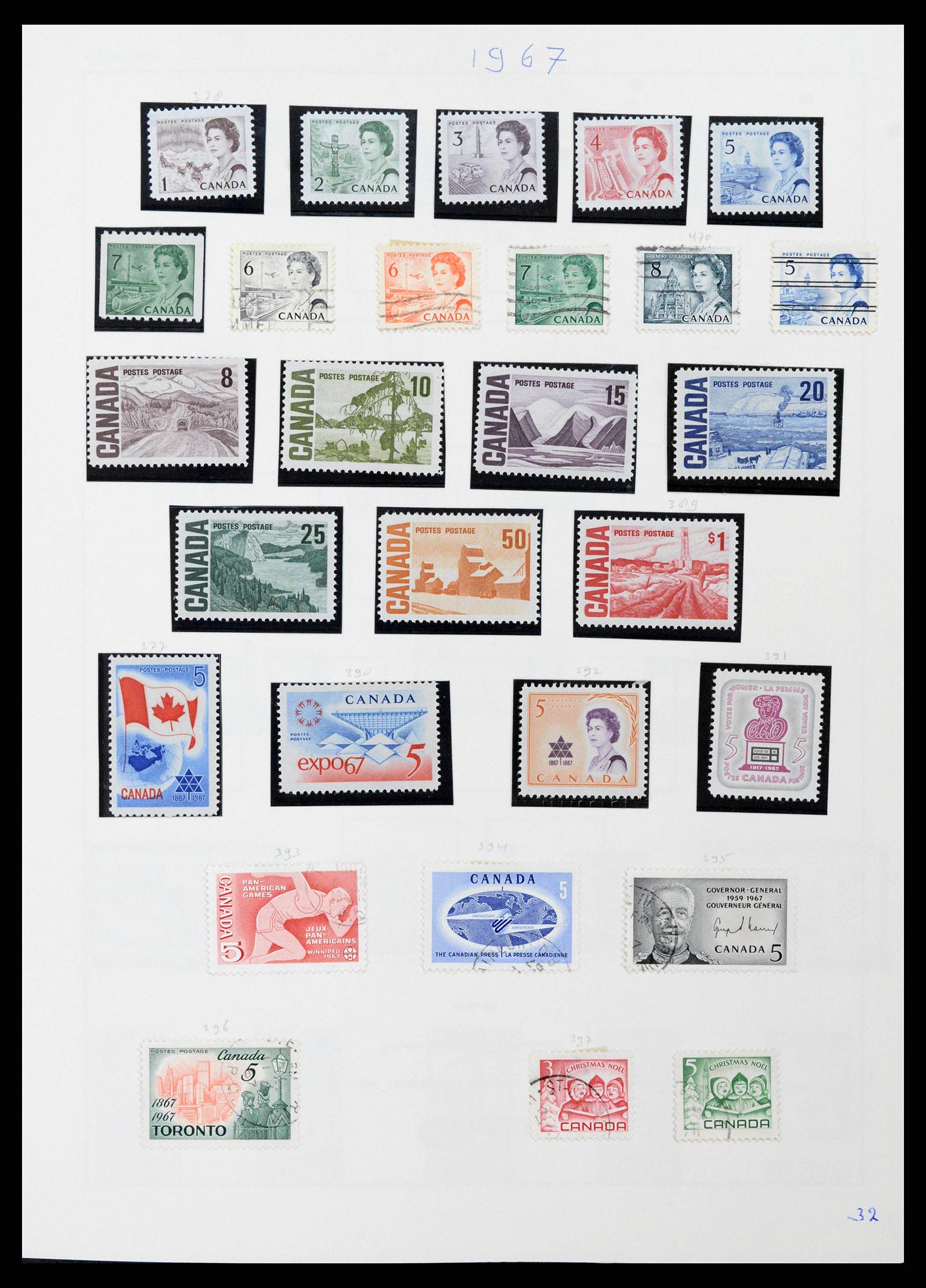 38475 0032 - Stamp collection 38475 Canada 1859-2000.