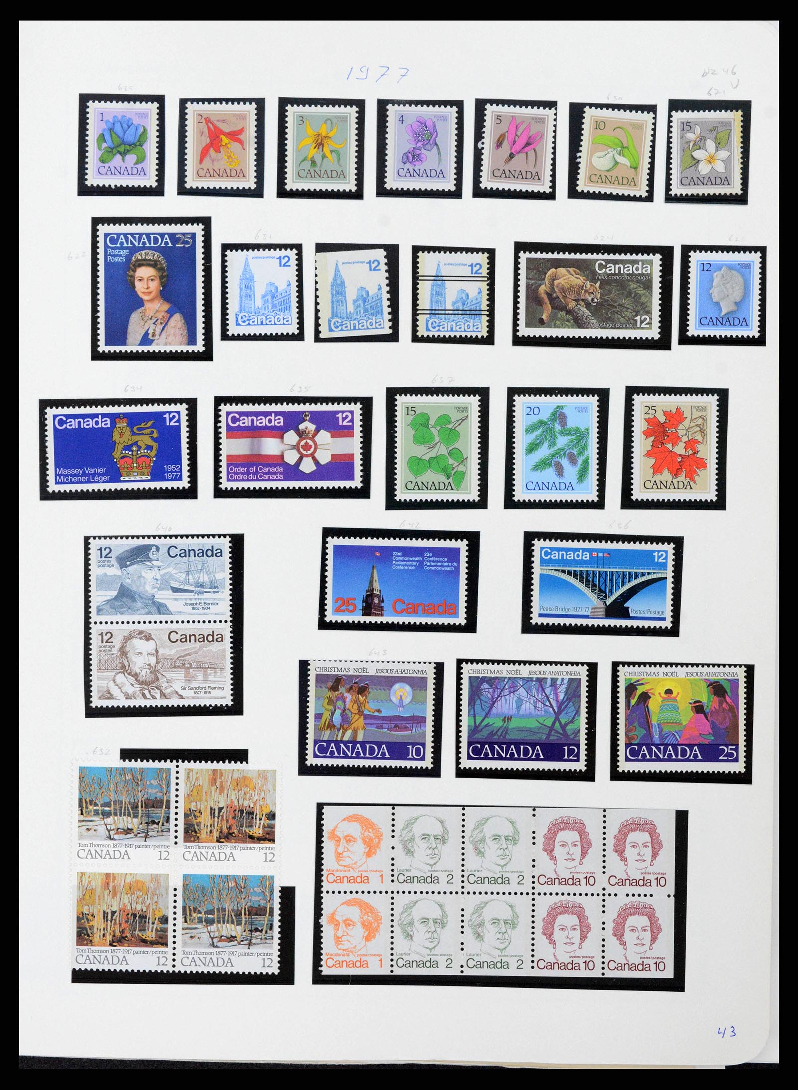 38475 0044 - Stamp collection 38475 Canada 1859-2000.