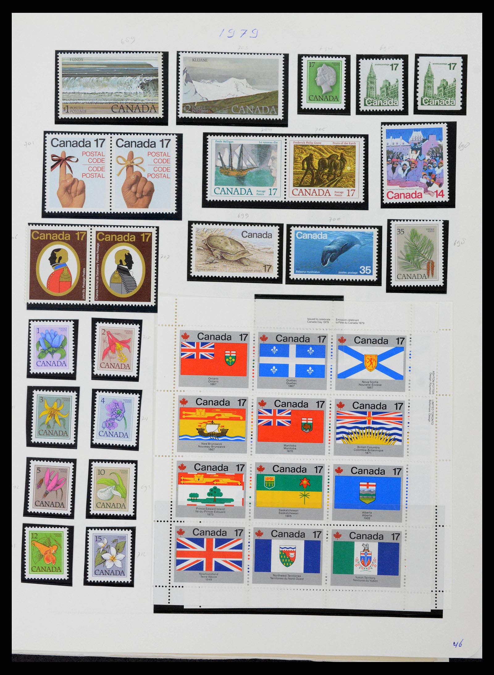 38475 0047 - Stamp collection 38475 Canada 1859-2000.