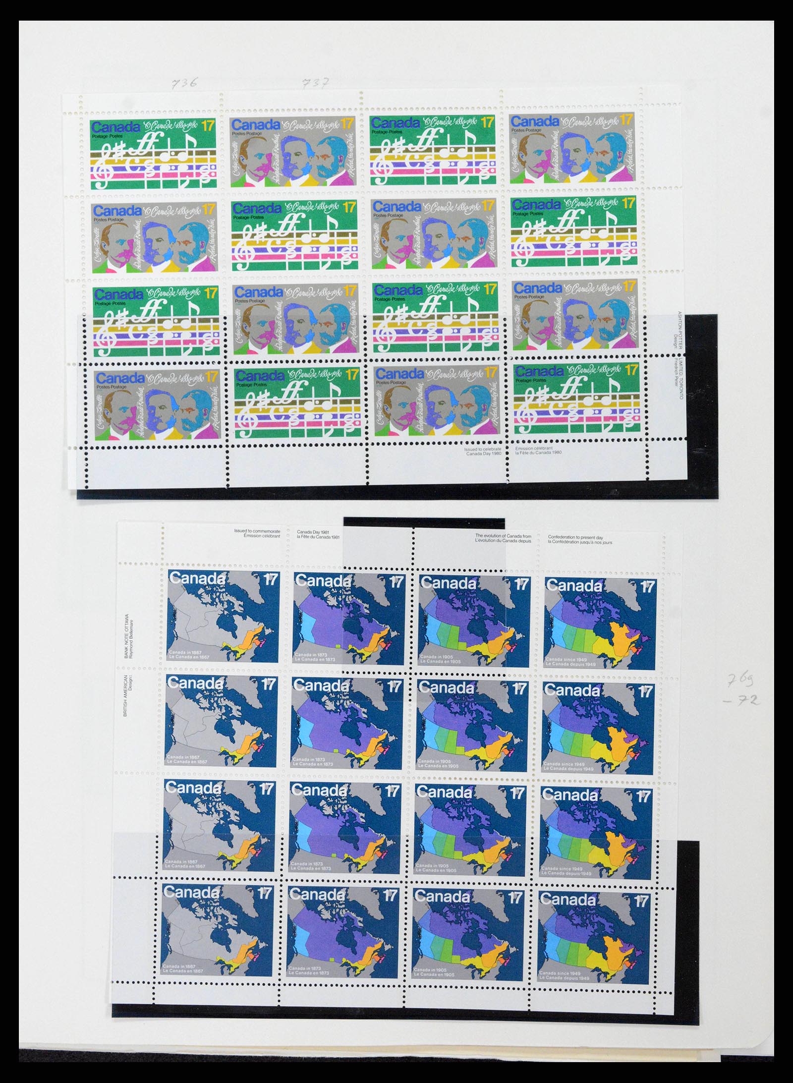 38475 0049 - Stamp collection 38475 Canada 1859-2000.