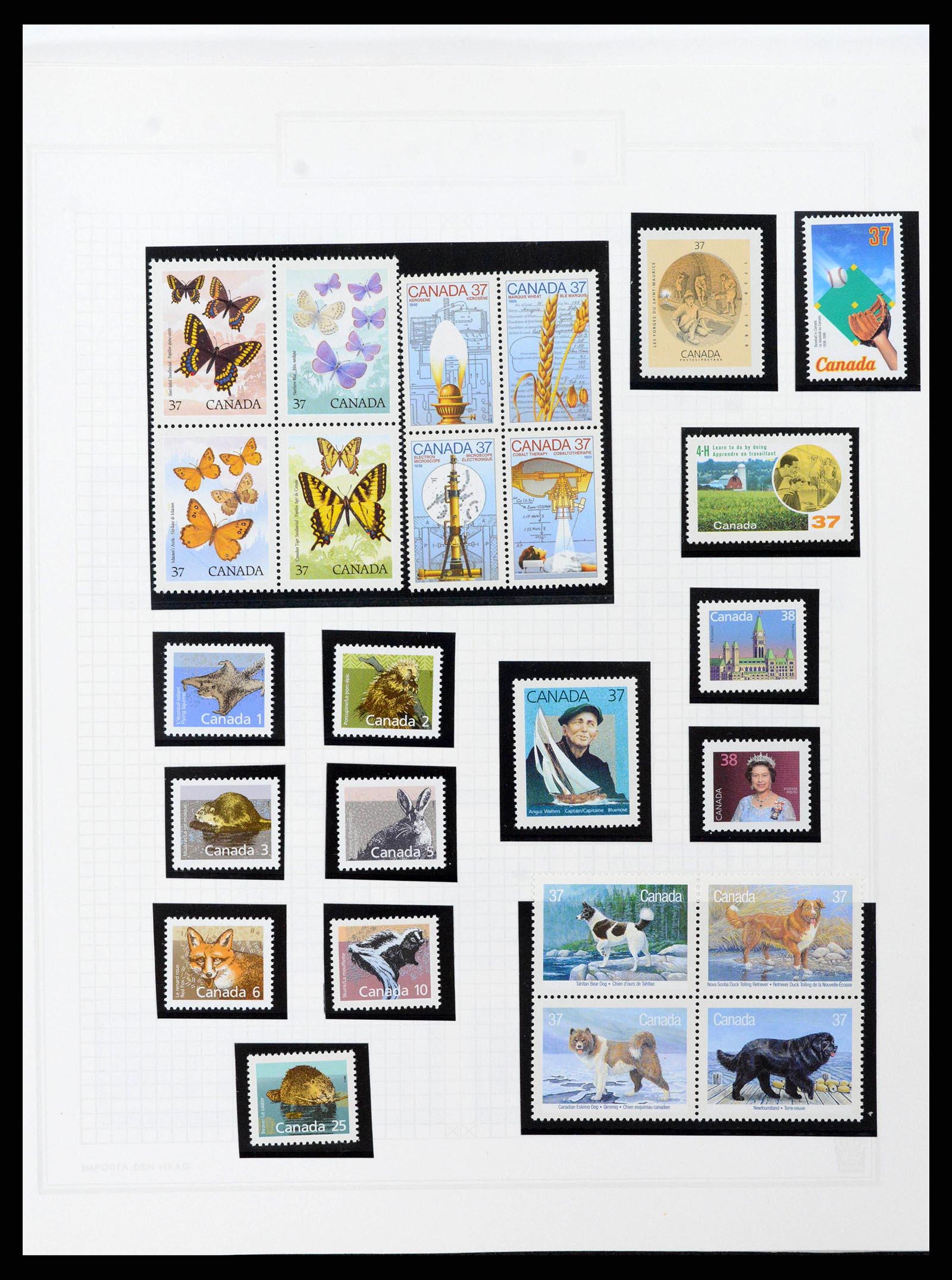 38475 0067 - Postzegelverzameling 38475 Canada 1859-2000.