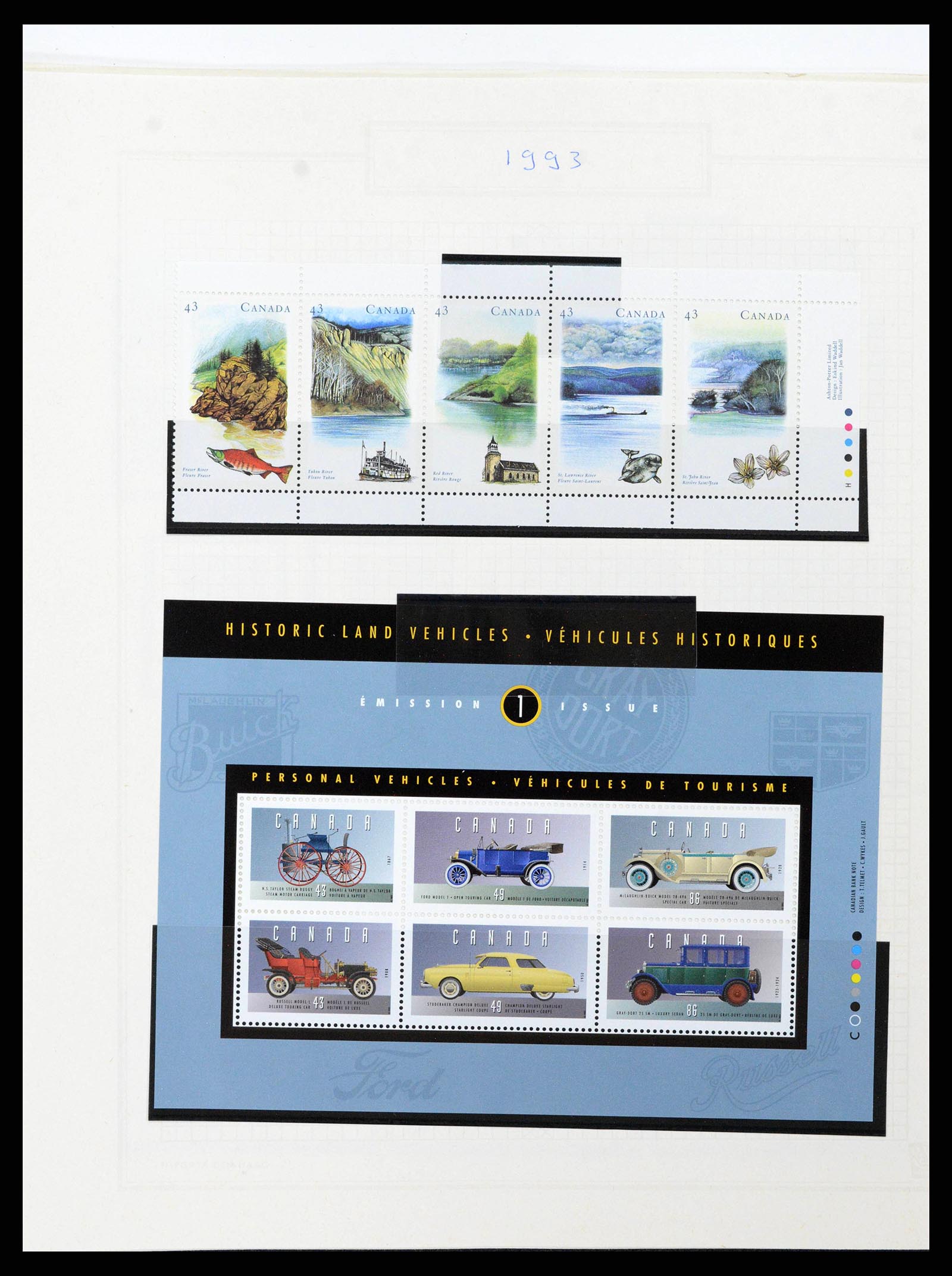 38475 0080 - Postzegelverzameling 38475 Canada 1859-2000.
