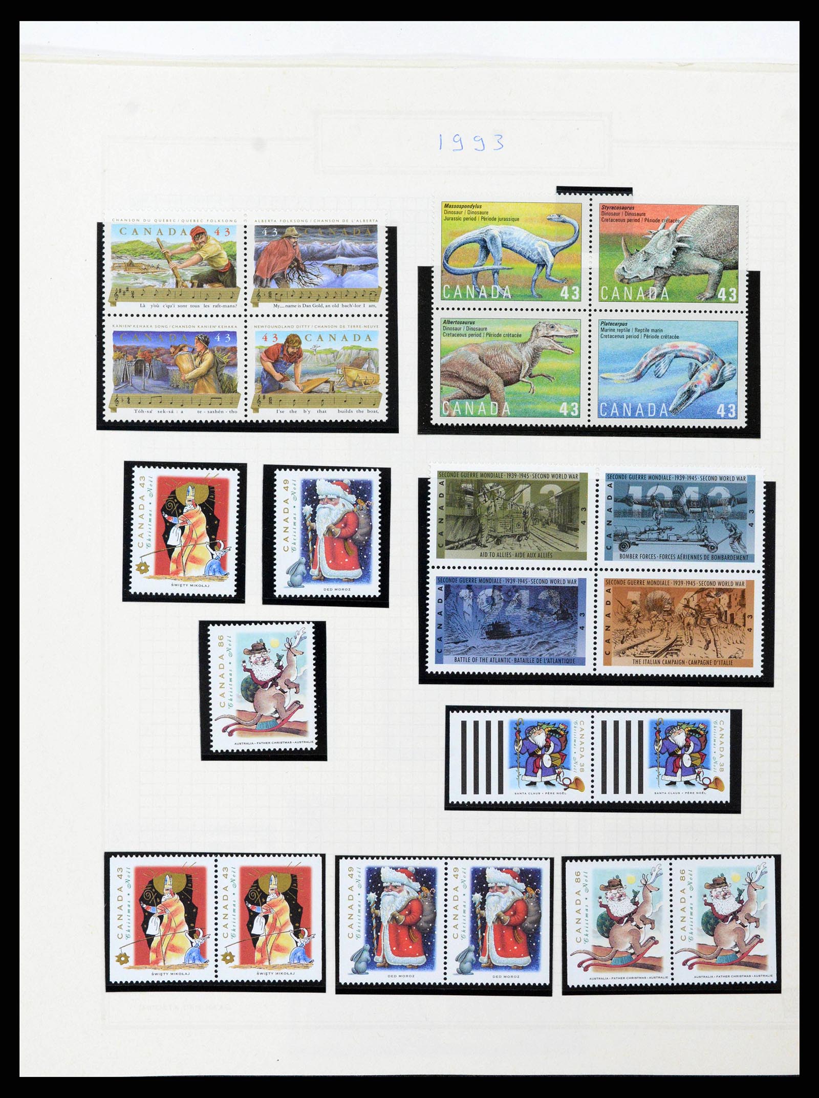 38475 0081 - Postzegelverzameling 38475 Canada 1859-2000.