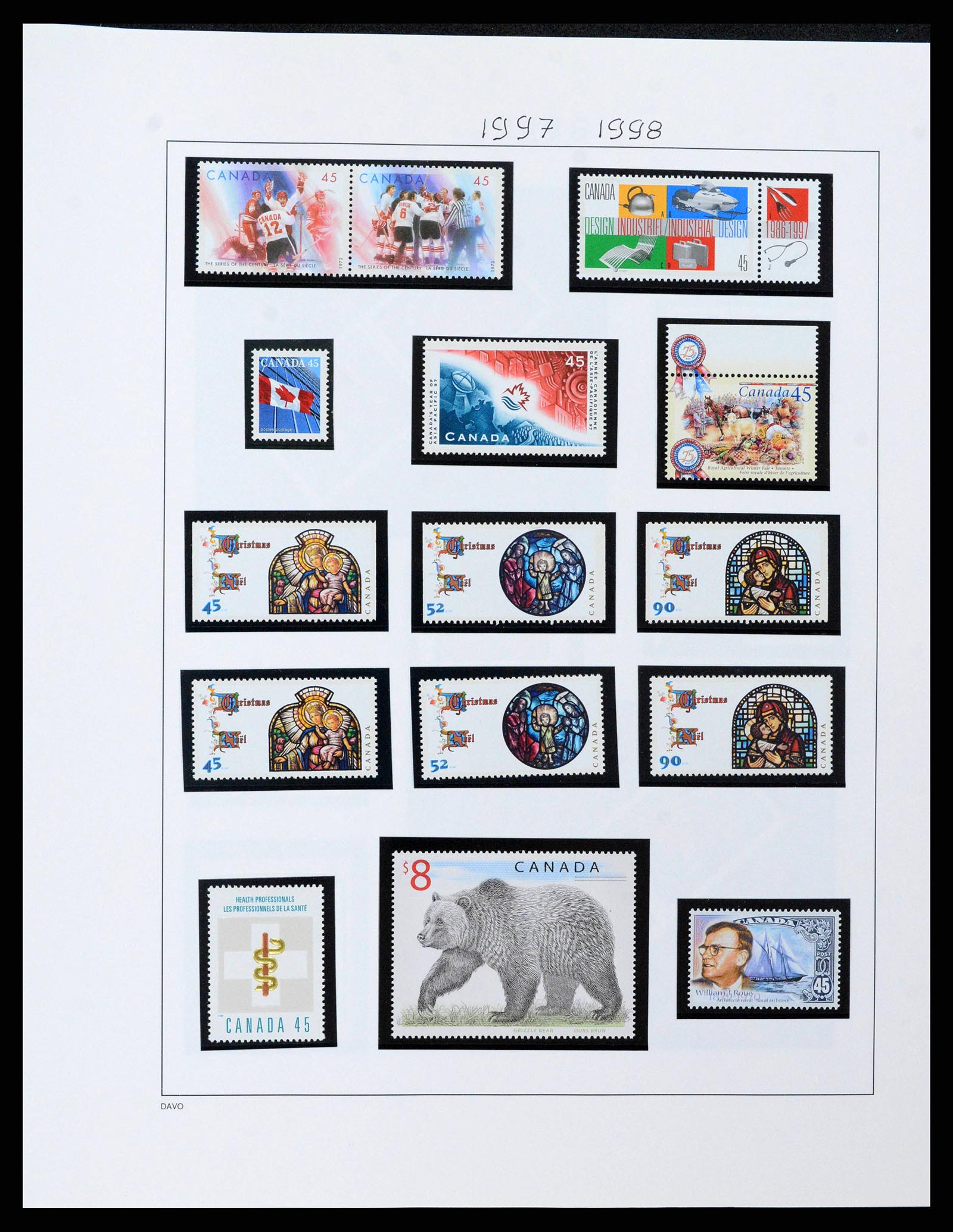 38475 0094 - Postzegelverzameling 38475 Canada 1859-2000.