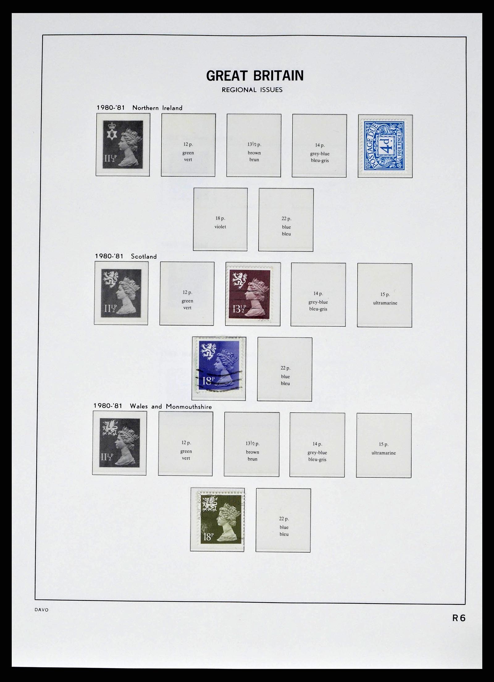 38476 0029 - Postzegelverzameling 38476 Engeland 1840-1952.