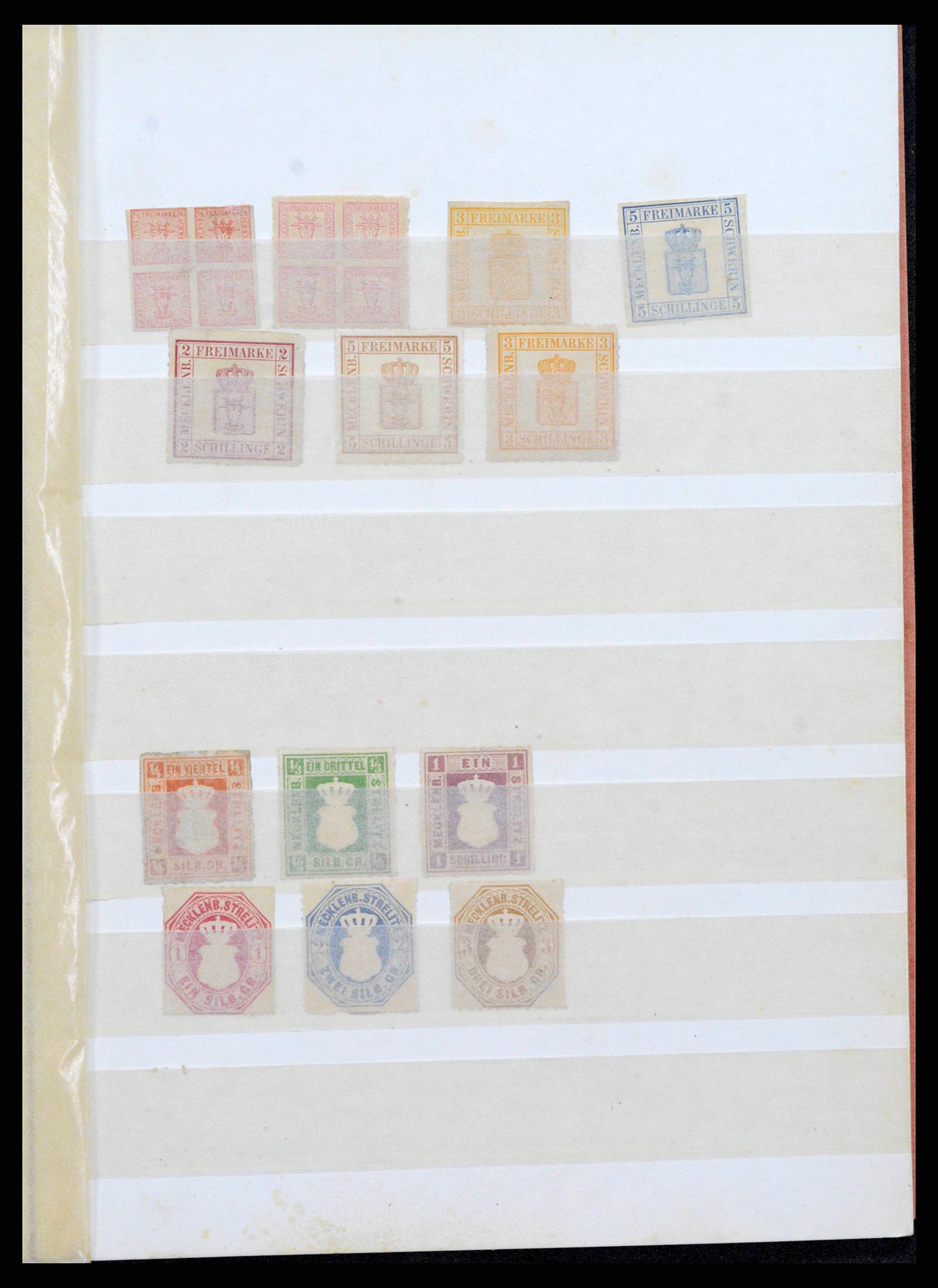38485 0038 - Stamp collection 38485 Old German States 1849-1920.