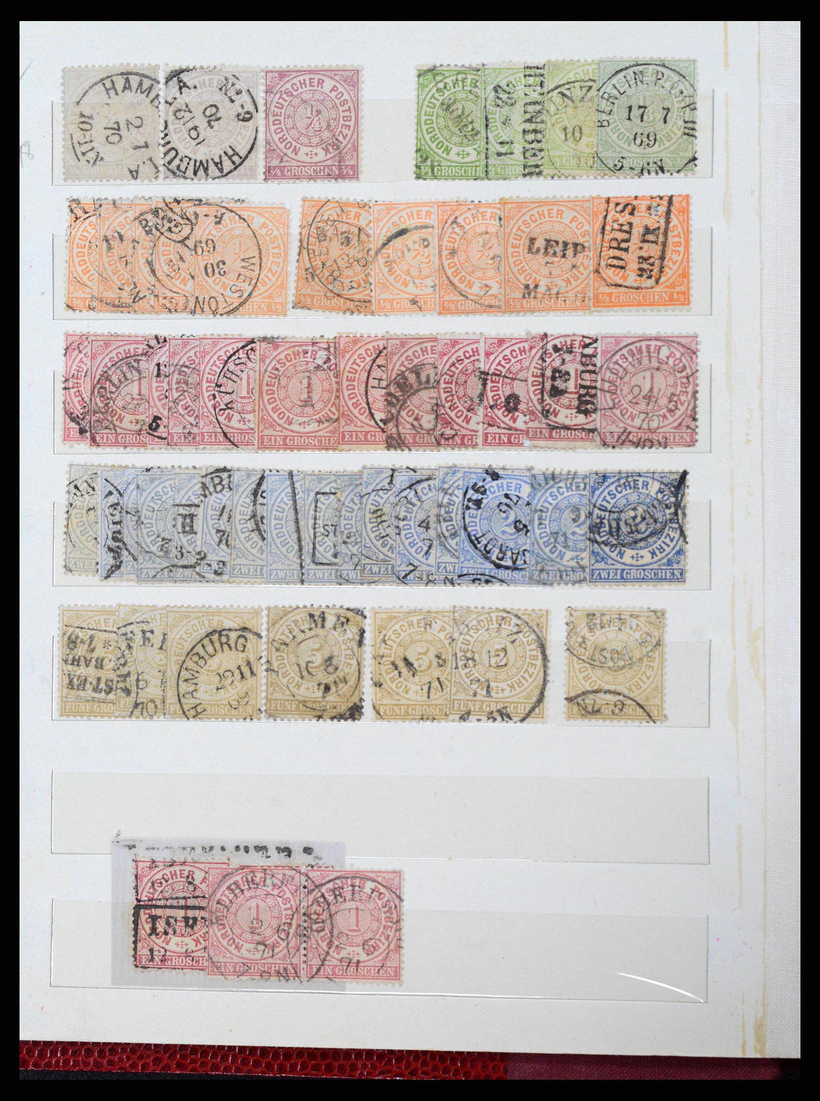 38485 0040 - Stamp collection 38485 Old German States 1849-1920.
