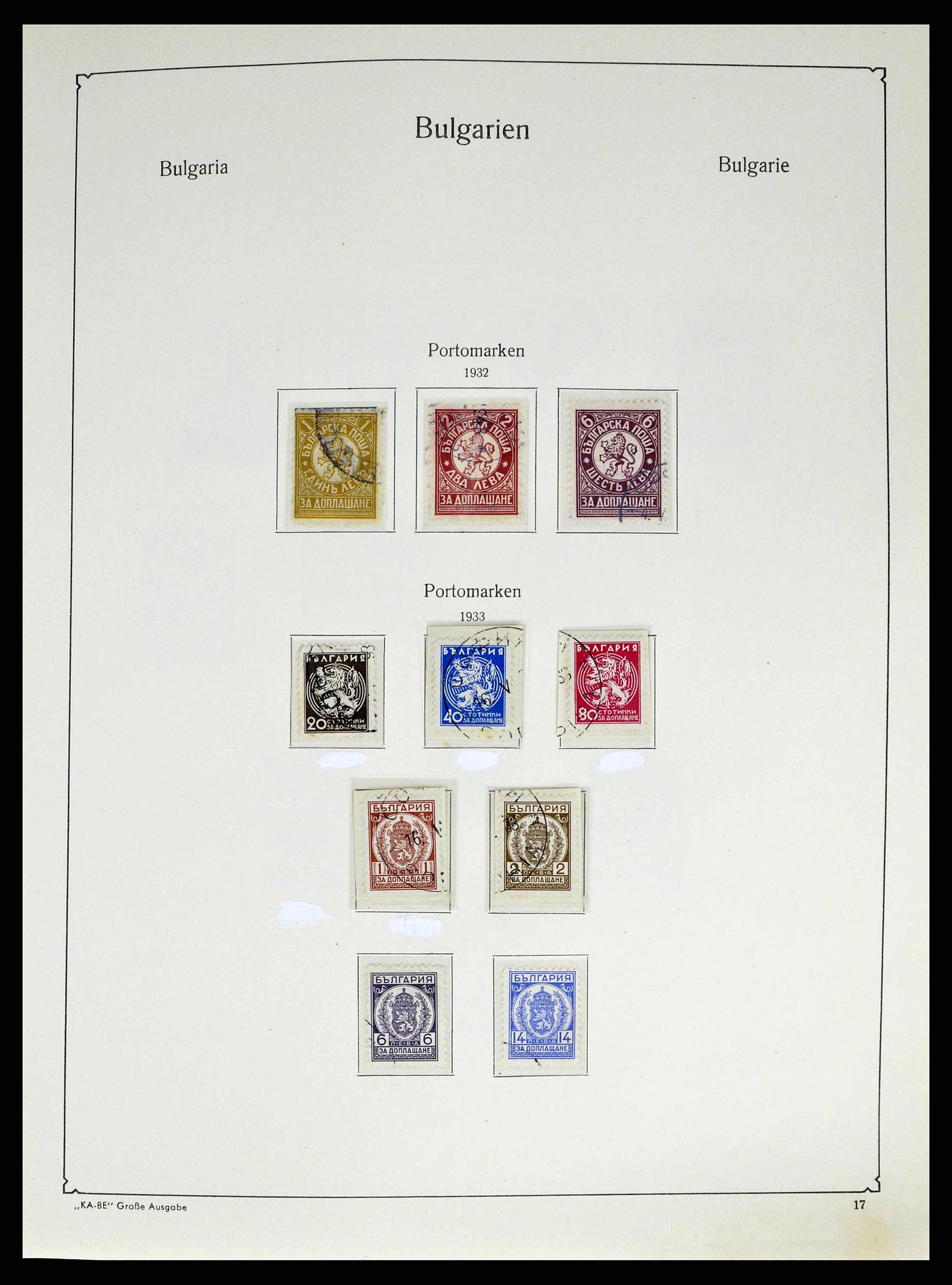 38486 0029 - Stamp collection 38486 Bulgaria 1879-1959.