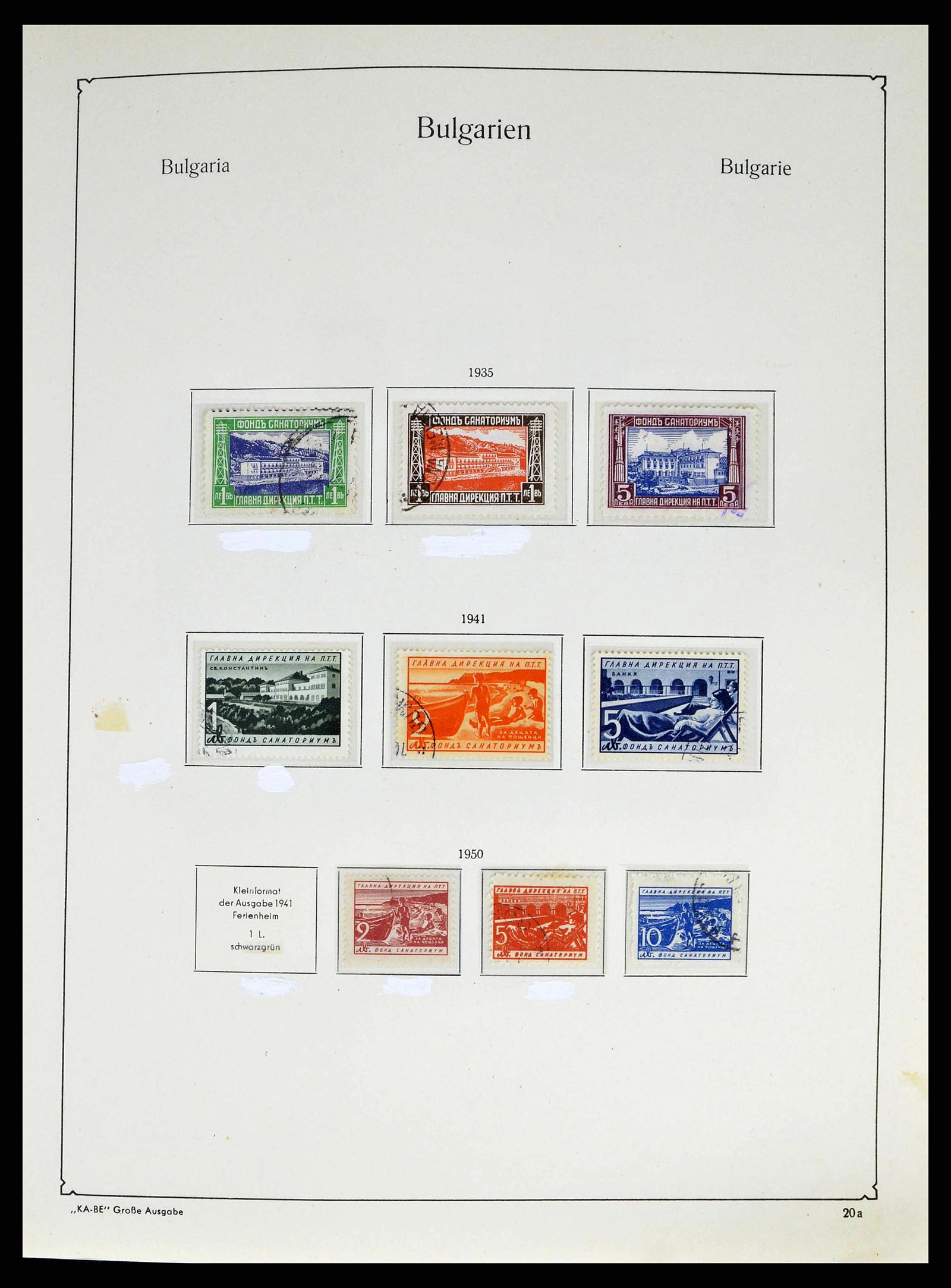 38486 0033 - Postzegelverzameling 38486 Bulgarije 1879-1959.