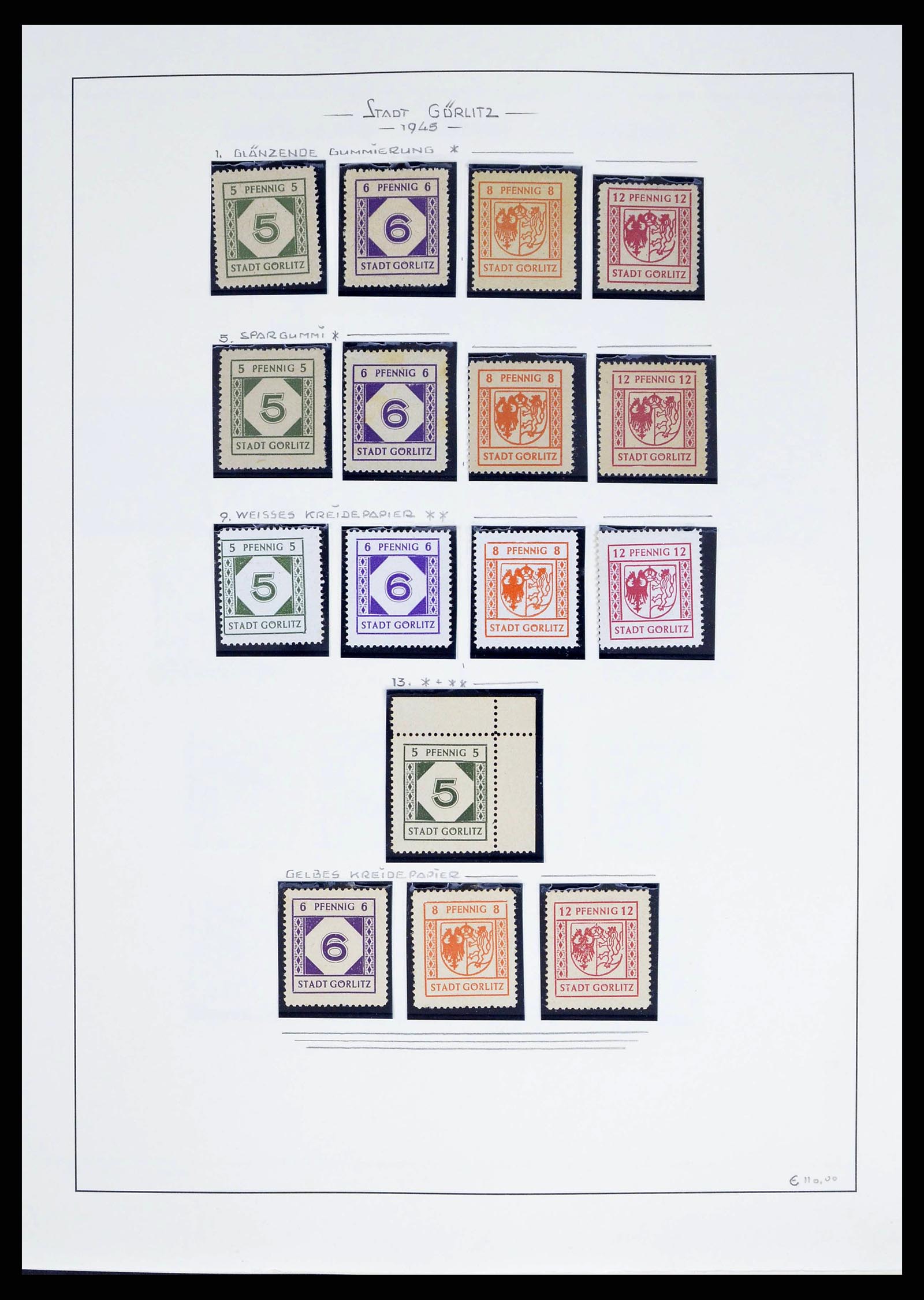 38487 0003 - Postzegelverzameling 38487 Sovjet Zone 1945-1949.
