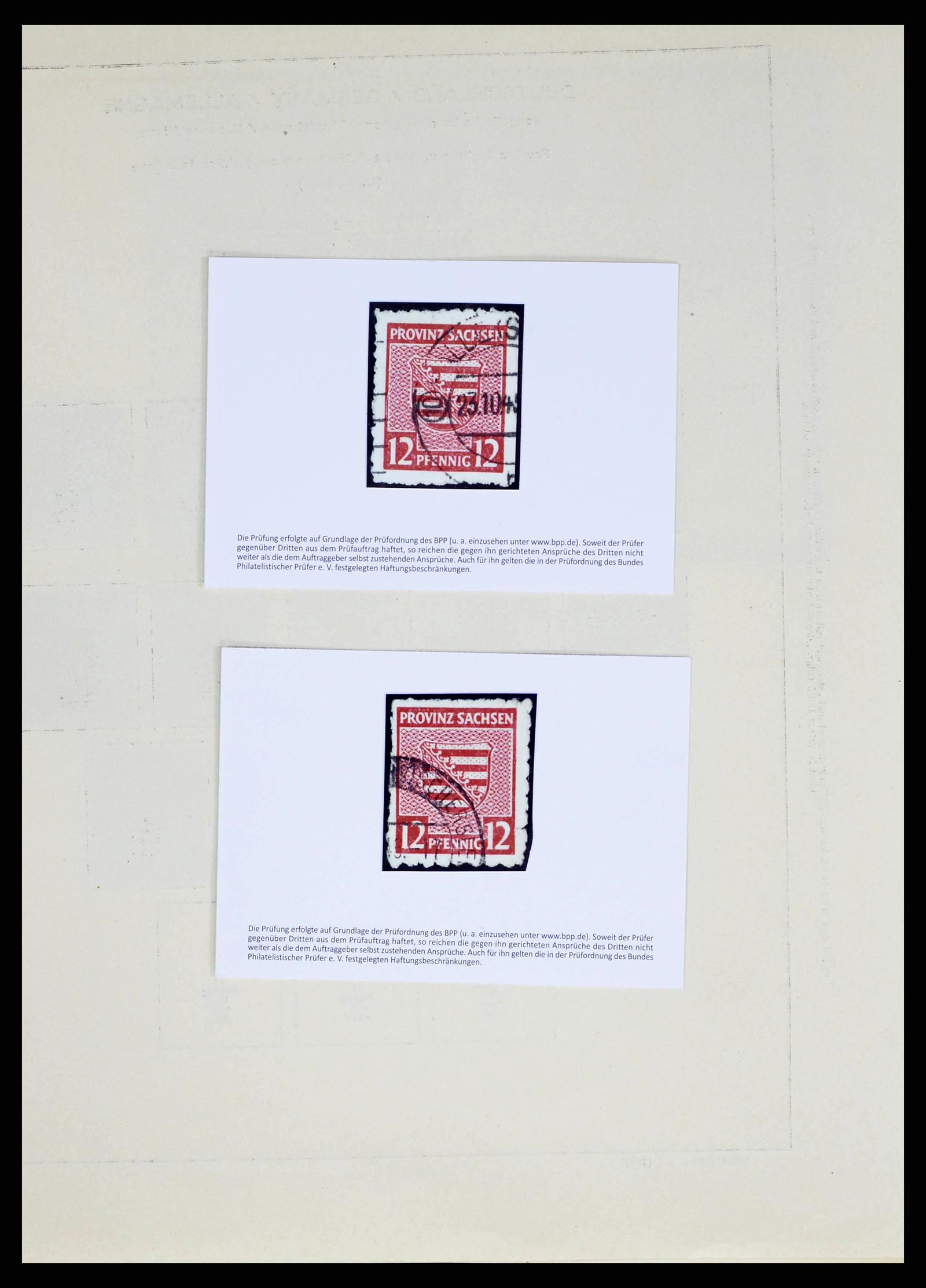 38487 0025 - Stamp collection 38487 Soviet Zone 1945-1949.