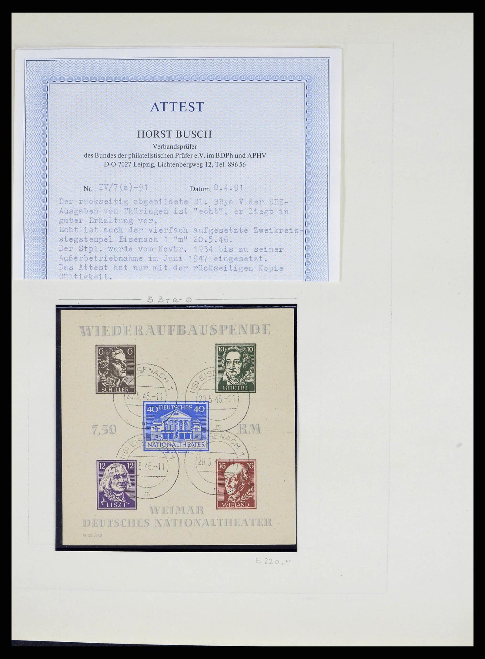38487 0033 - Stamp collection 38487 Soviet Zone 1945-1949.