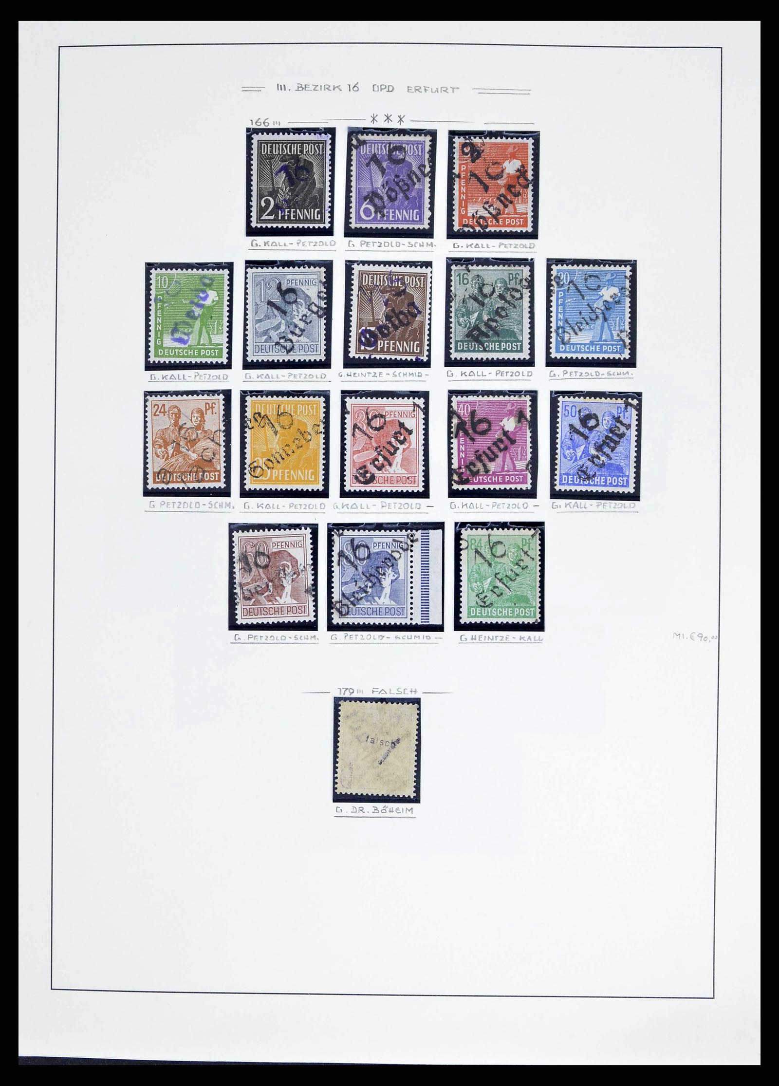 38487 0048 - Stamp collection 38487 Soviet Zone 1945-1949.