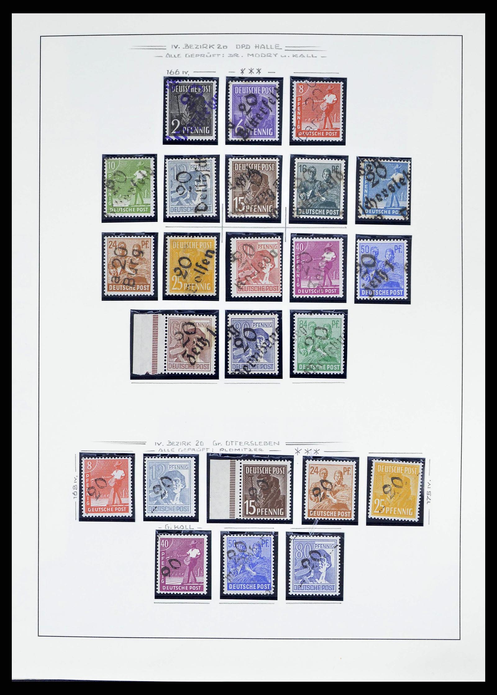 38487 0053 - Stamp collection 38487 Soviet Zone 1945-1949.