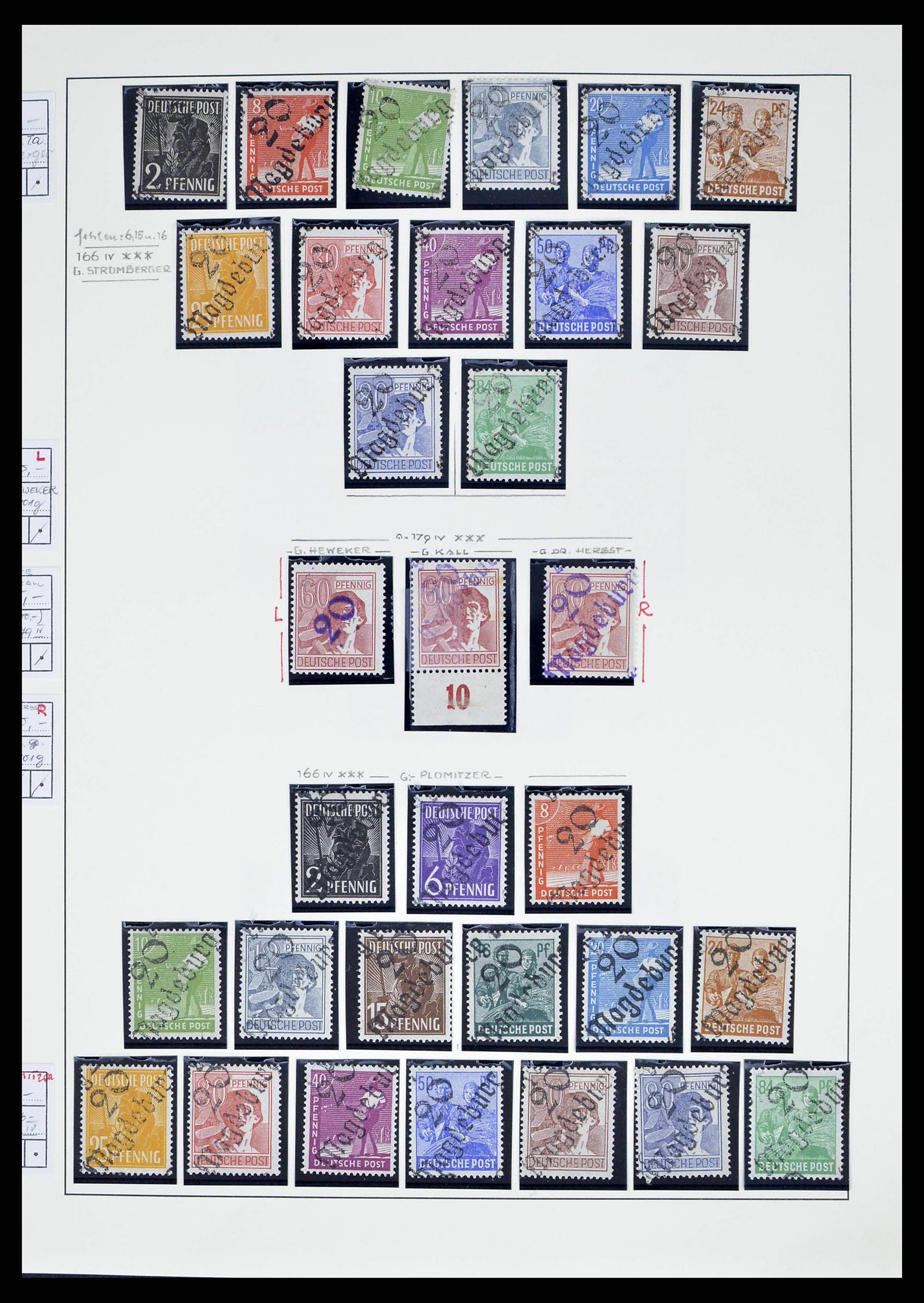 38487 0054 - Stamp collection 38487 Soviet Zone 1945-1949.