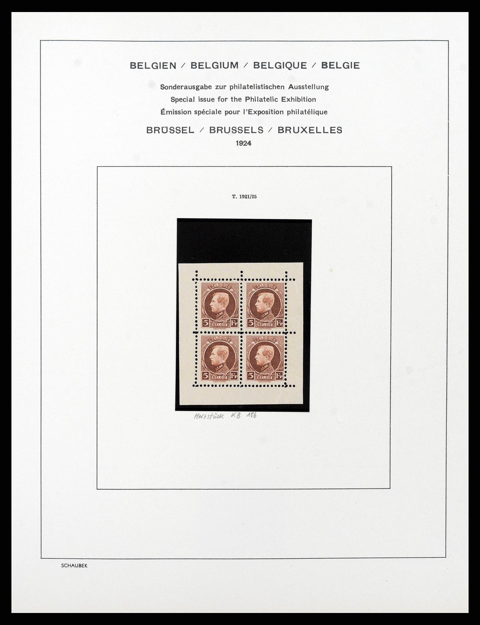 38489 0048 - Postzegelverzameling 38489 België 1849-1975.