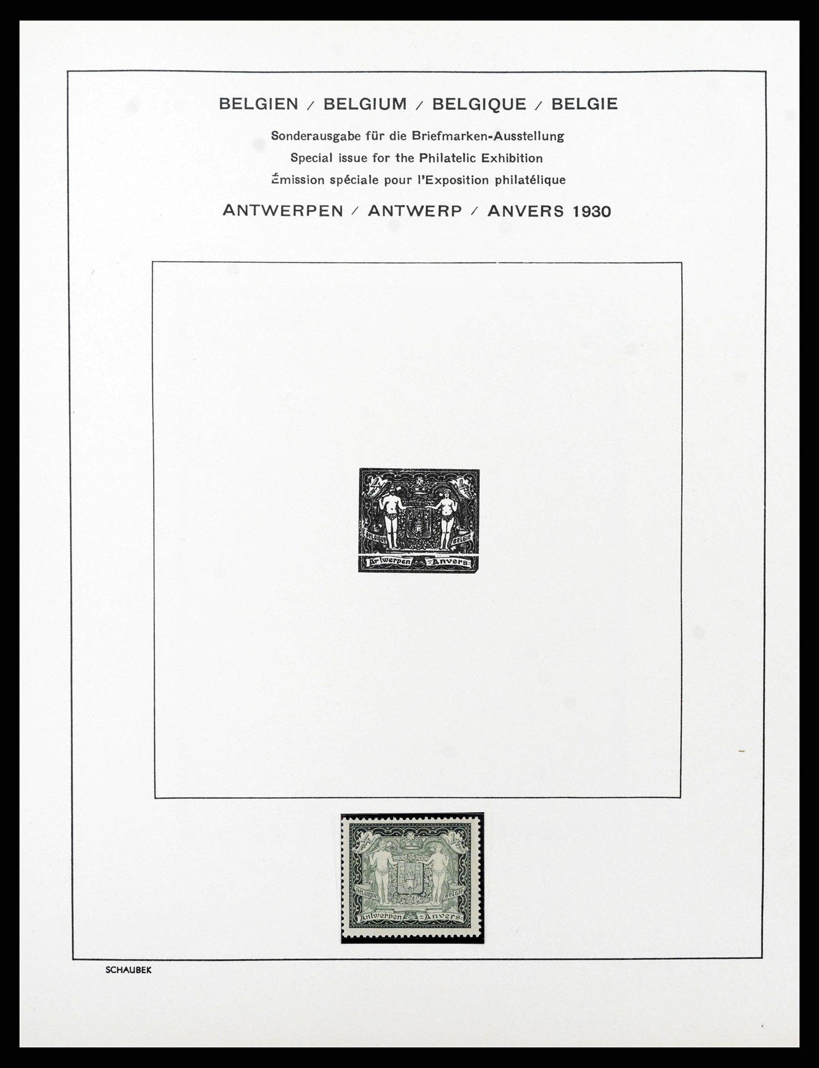 38489 0049 - Postzegelverzameling 38489 België 1849-1975.