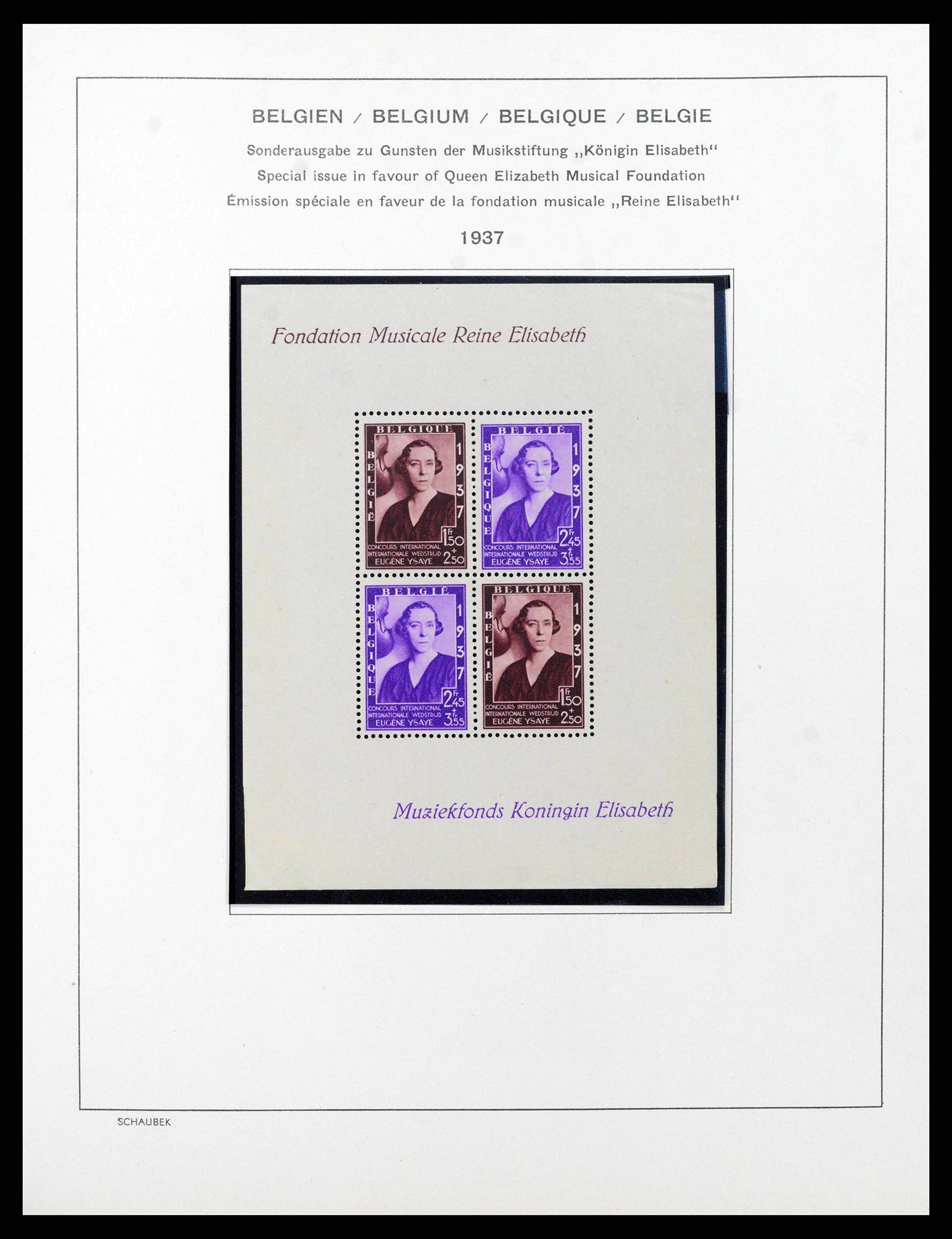 38489 0053 - Stamp collection 38489 Belgium 1849-1975.