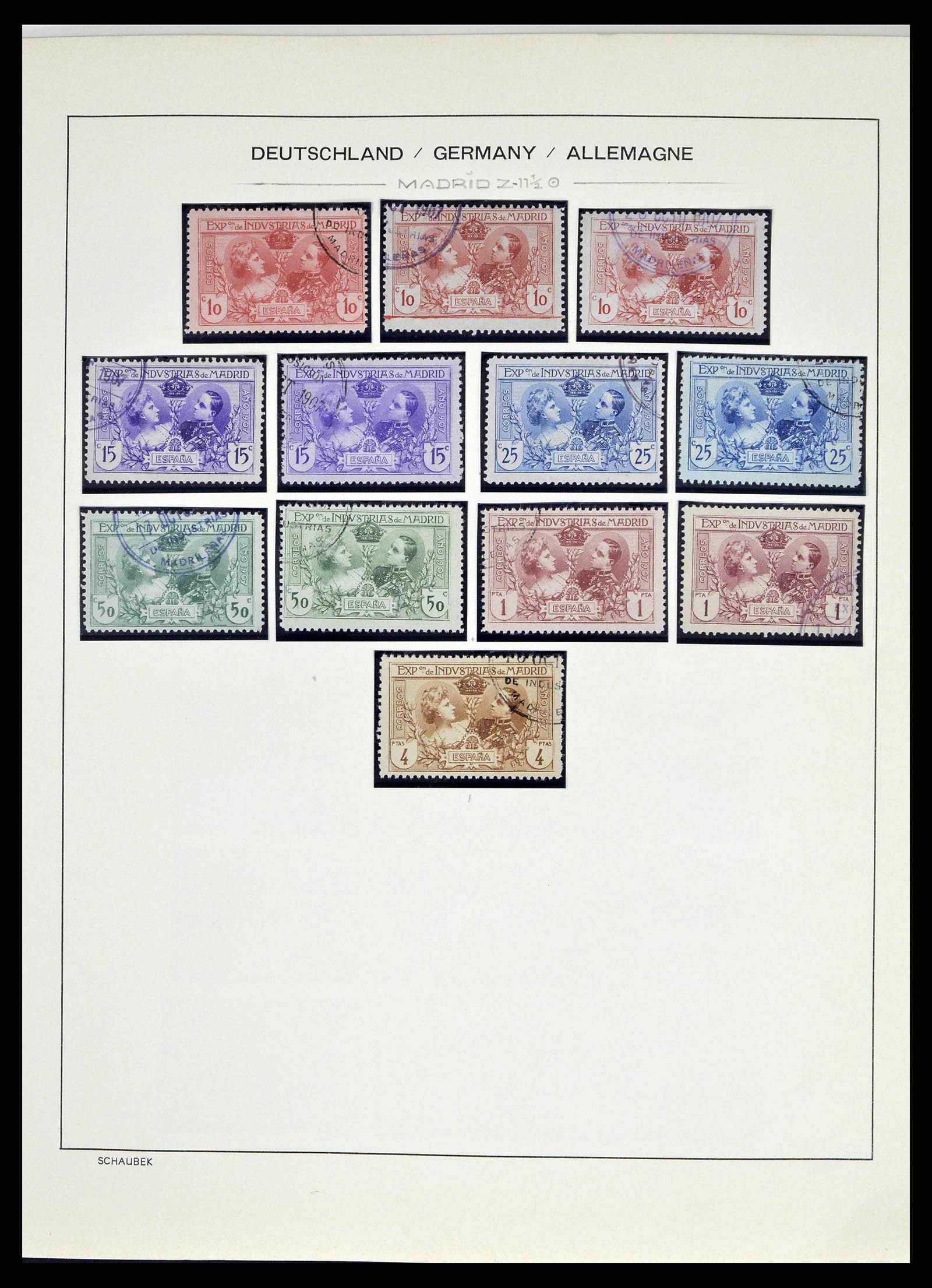 38491 0025 - Postzegelverzameling 38491 Spanje 1850-1965.