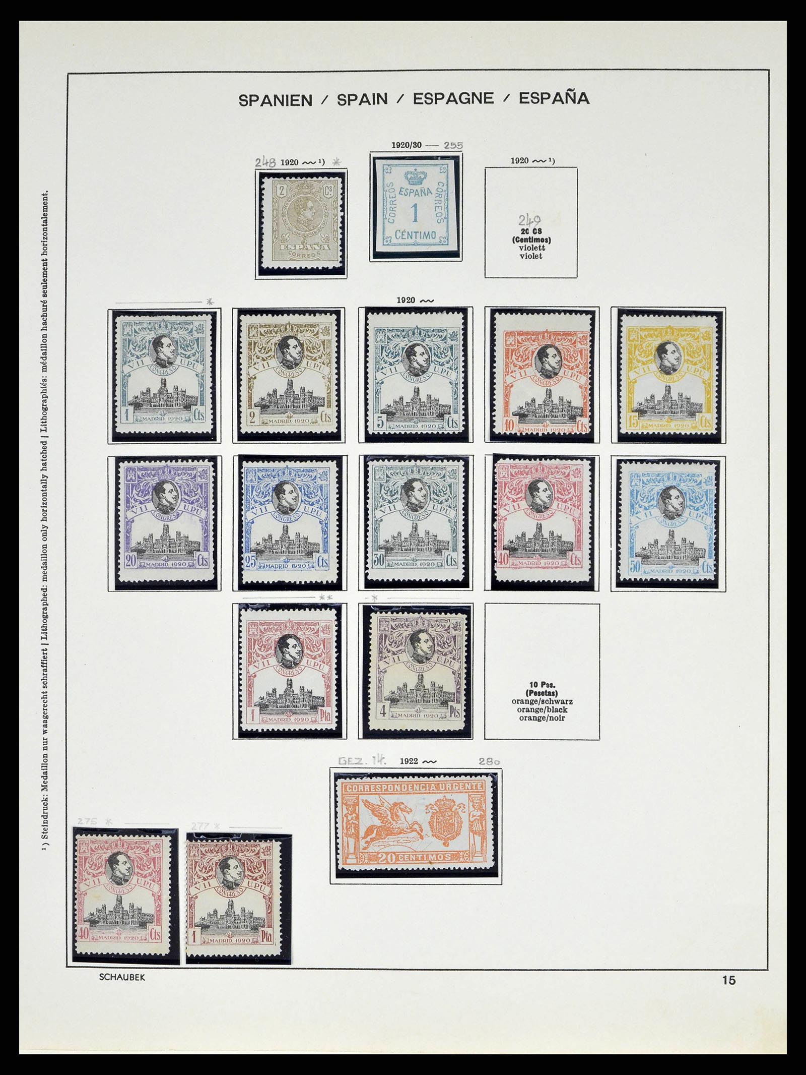 38491 0030 - Postzegelverzameling 38491 Spanje 1850-1965.