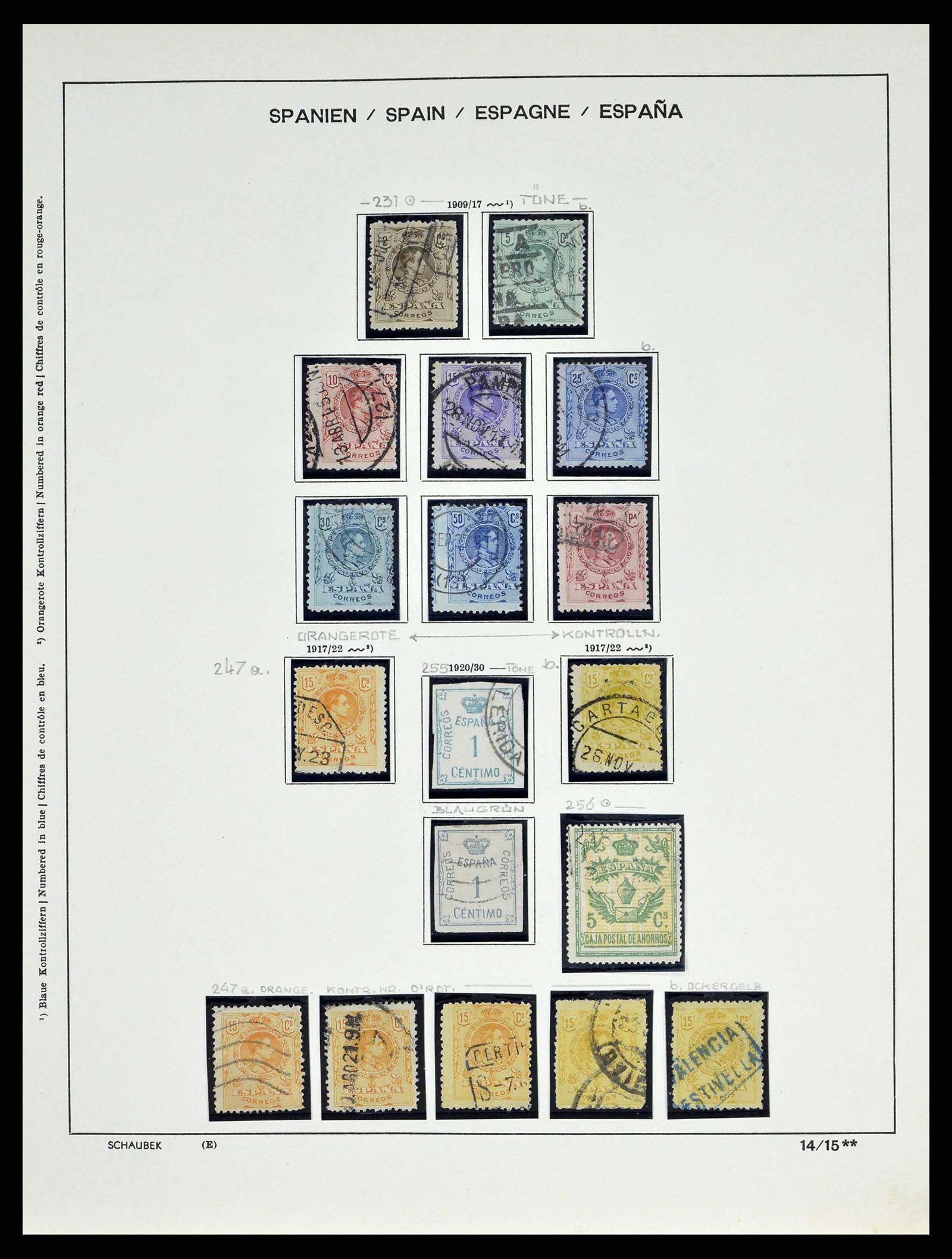 38491 0031 - Postzegelverzameling 38491 Spanje 1850-1965.