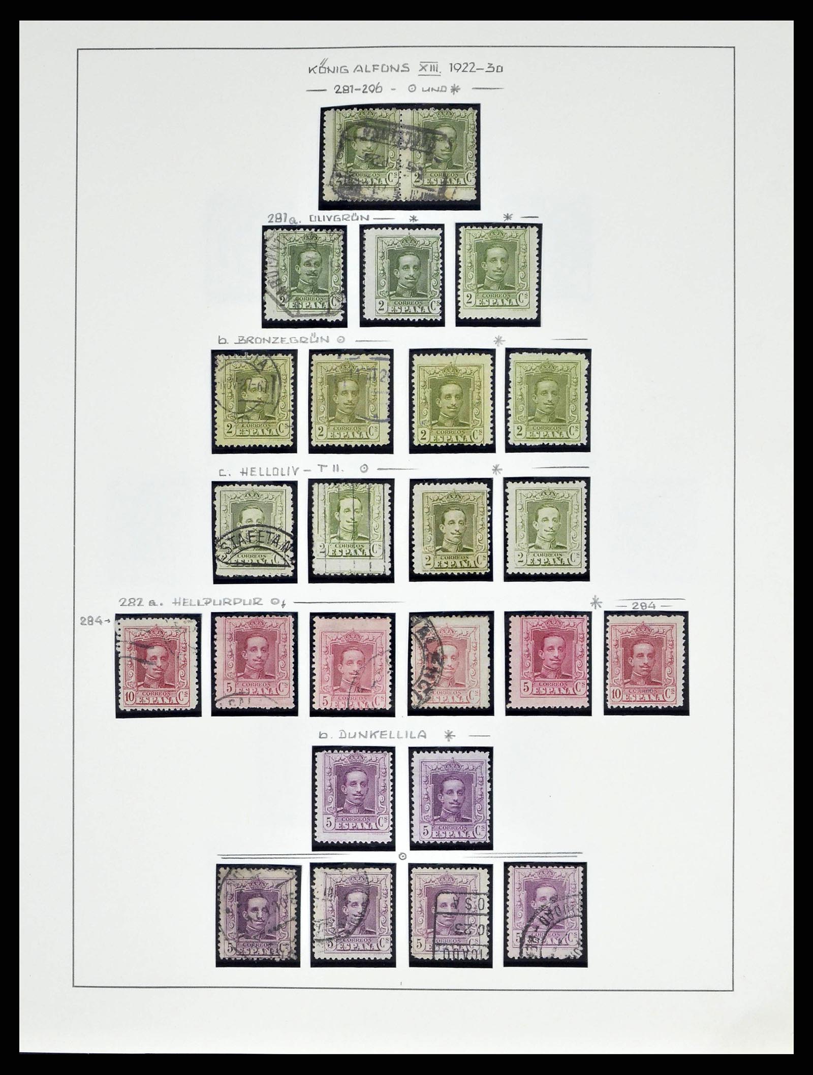 38491 0033 - Postzegelverzameling 38491 Spanje 1850-1965.