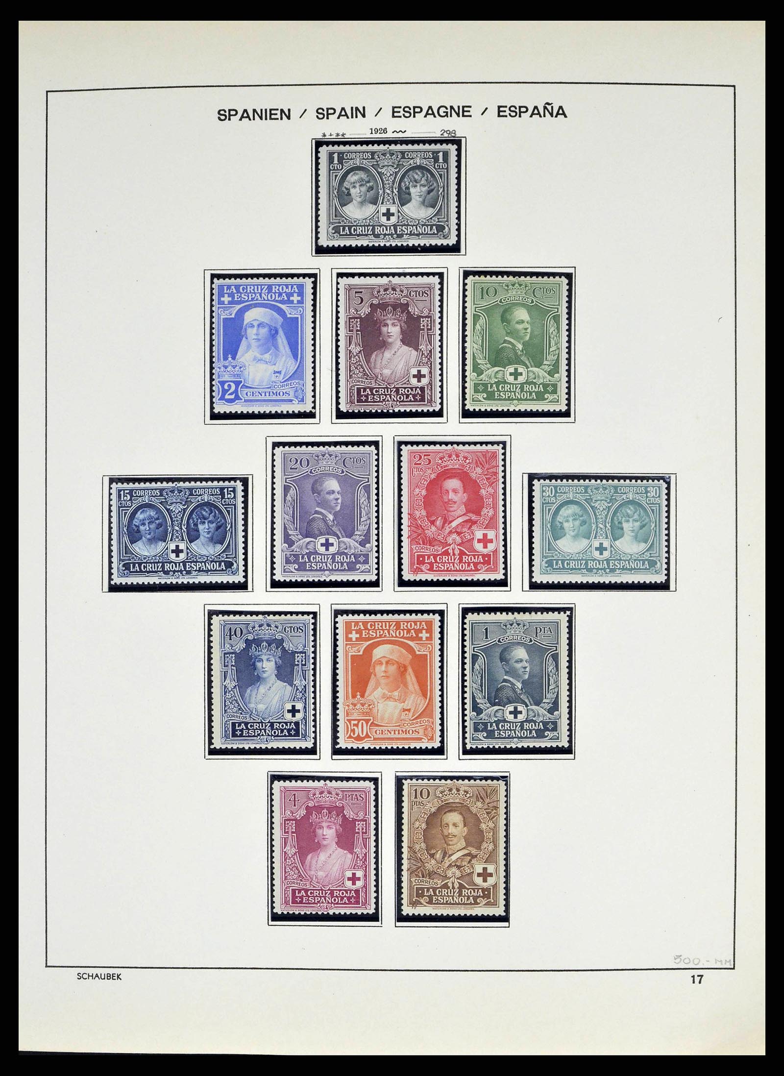38491 0036 - Postzegelverzameling 38491 Spanje 1850-1965.