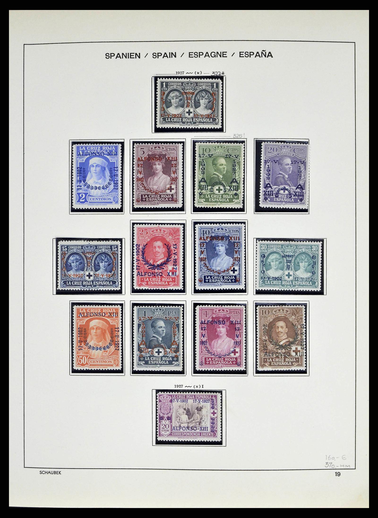 38491 0038 - Stamp collection 38491 Spain 1850-1965.