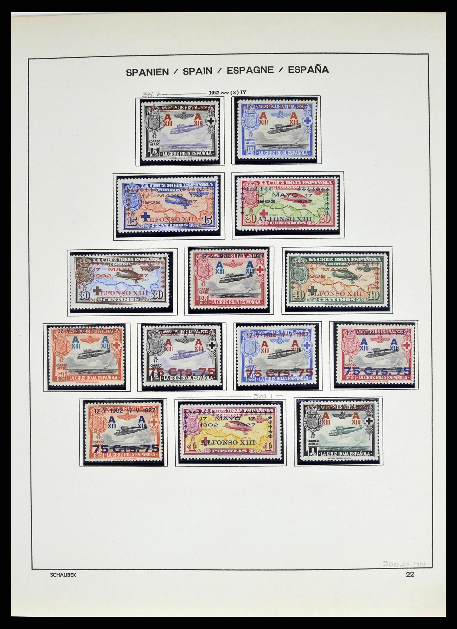 38491 0041 - Postzegelverzameling 38491 Spanje 1850-1965.
