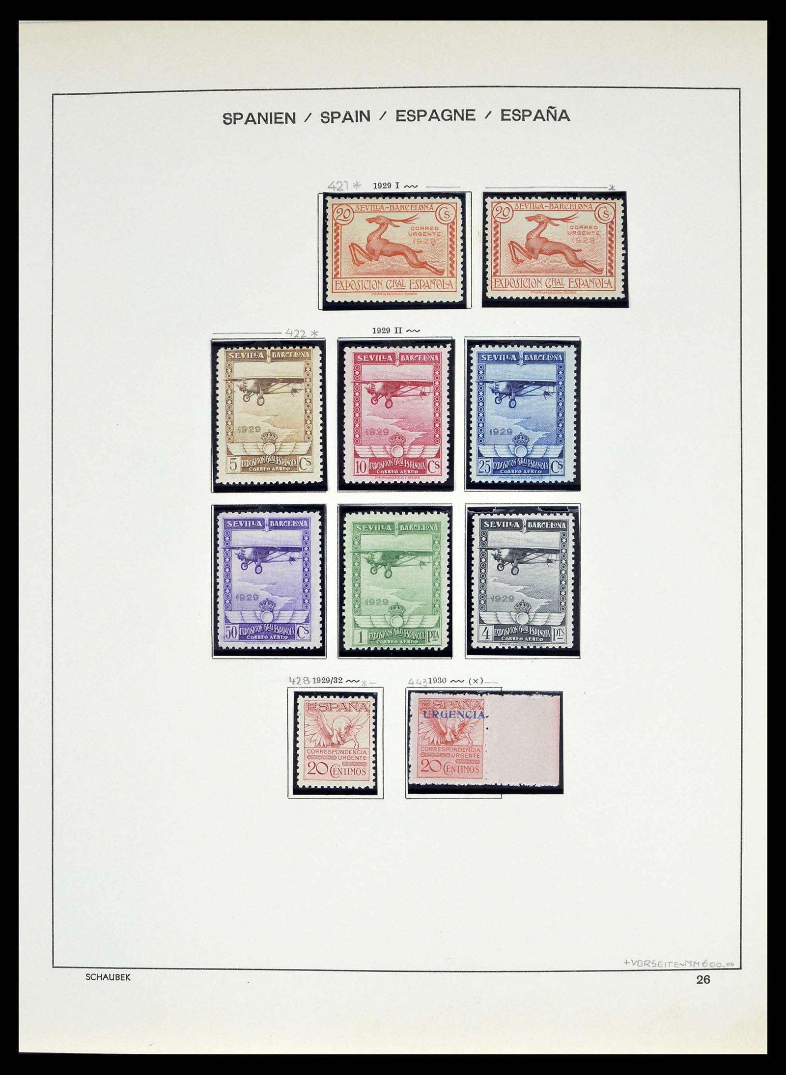 38491 0047 - Postzegelverzameling 38491 Spanje 1850-1965.