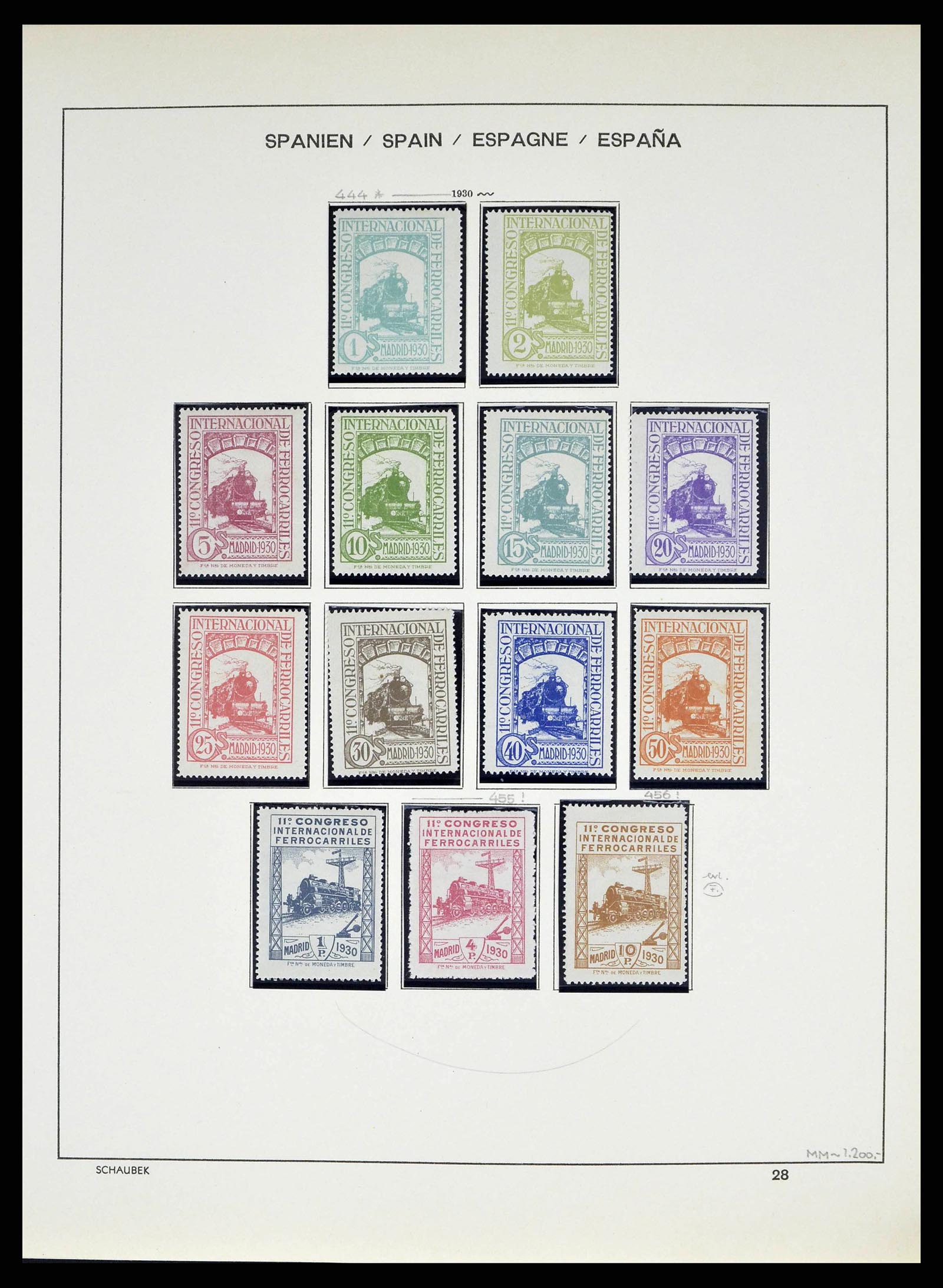 38491 0049 - Stamp collection 38491 Spain 1850-1965.